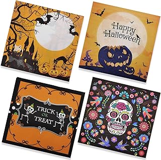 40Pcs Happy Halloween Napkins, Party Supplies Ghost Pumpkins Napkins Dec...