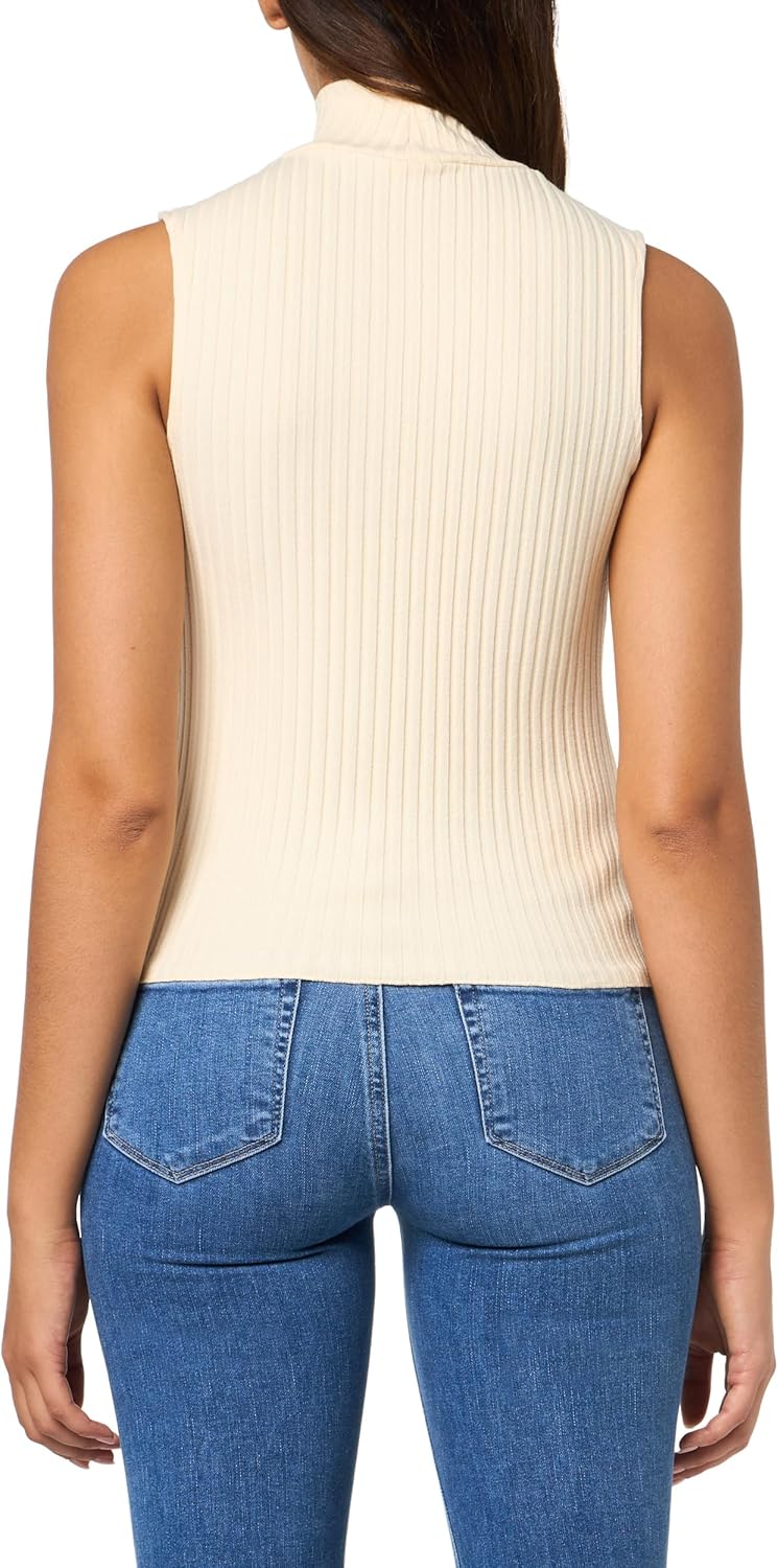 Vince Women's Rib Sleeveless Turtleneck - Image 2