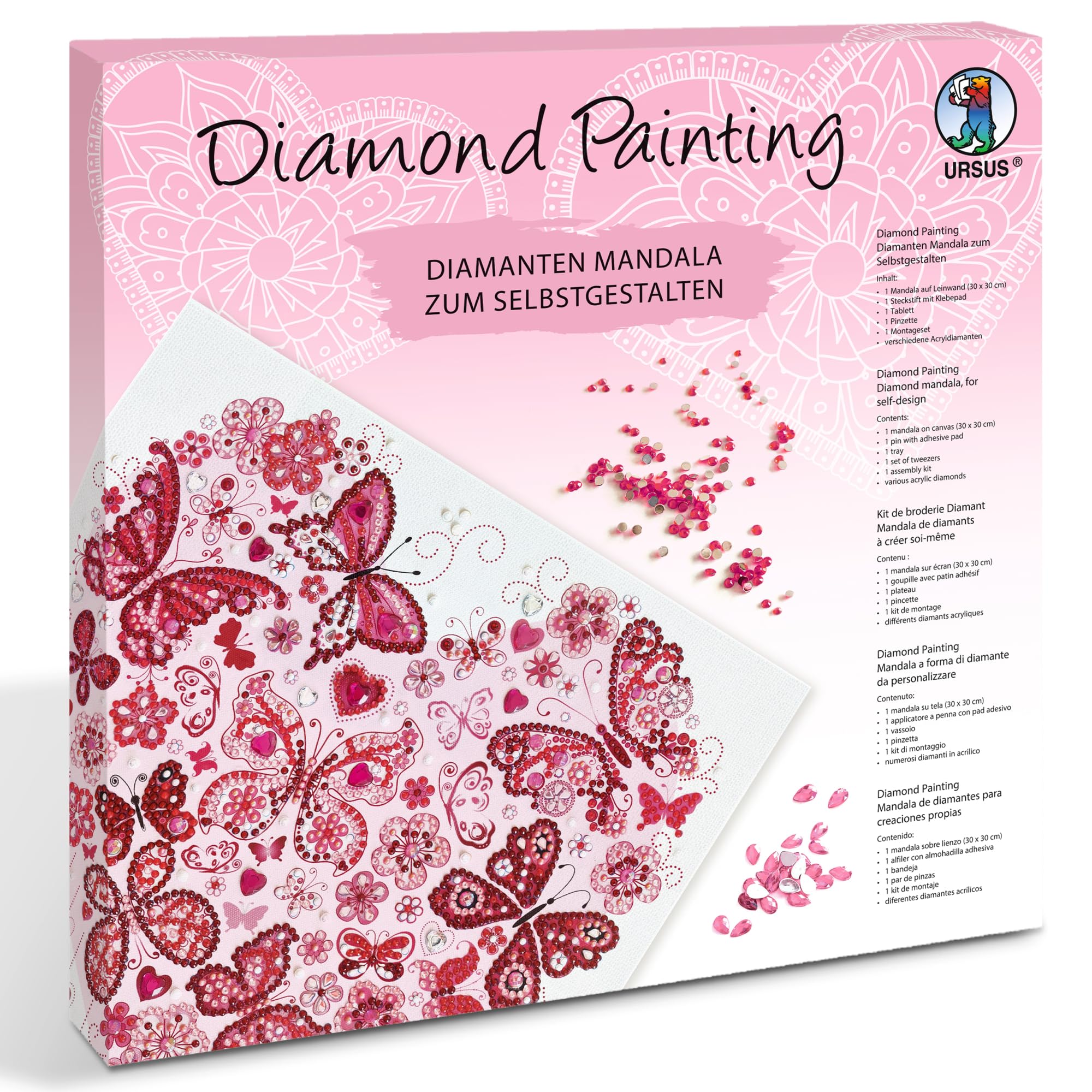 Ursus Diamond Painting, Multicoloured, One Size