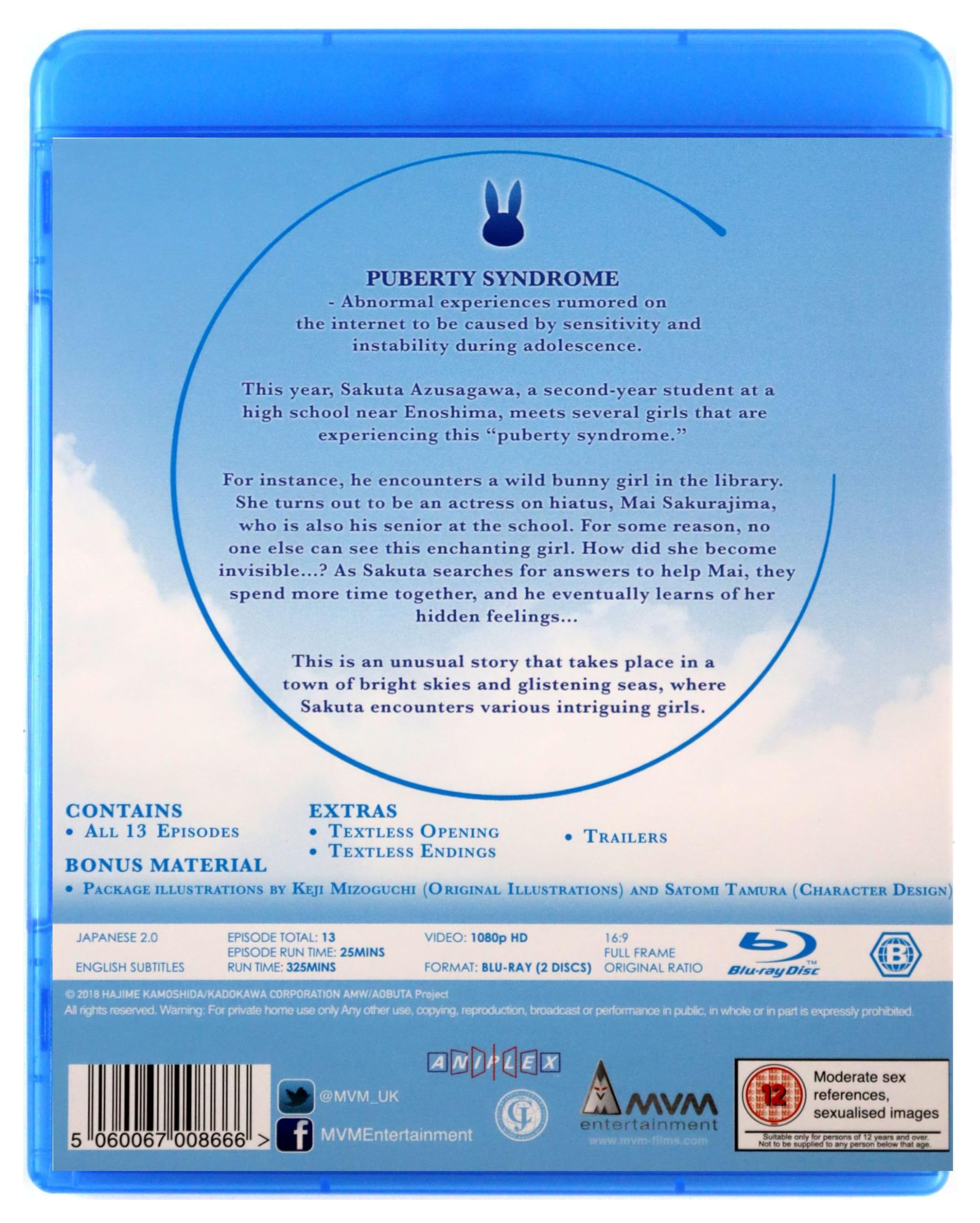 Rascal Does Not Dream Of Bunny Girl Senpai Blu Ray Standard Edition [Blu-ray] [2019]