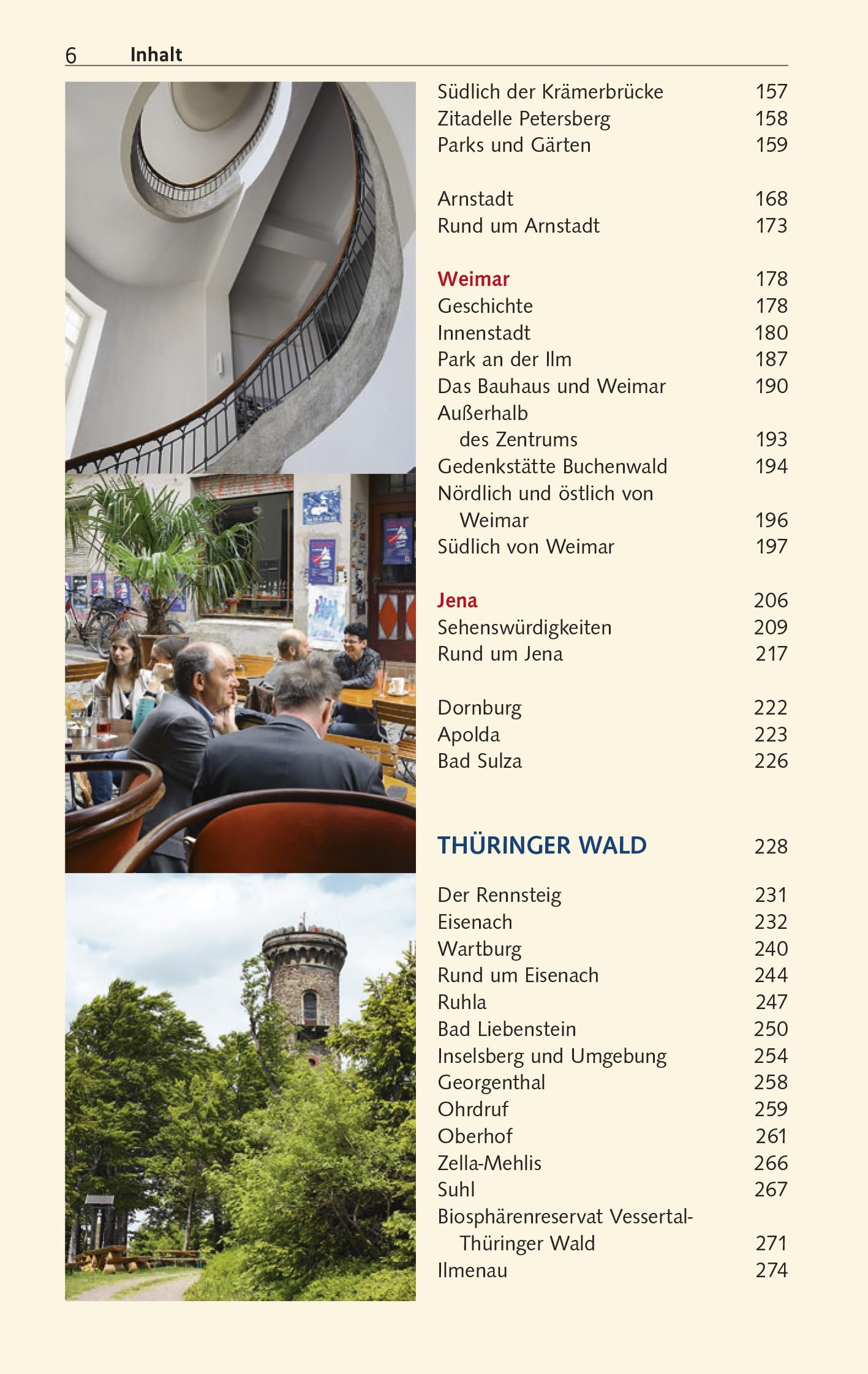 TRESCHER Reiseführer Thüringen: Erfurt, Weimar, Jena, Gotha, Eichsfeld, Thüringer Wald, Werratal, Vogtland und Saaletal