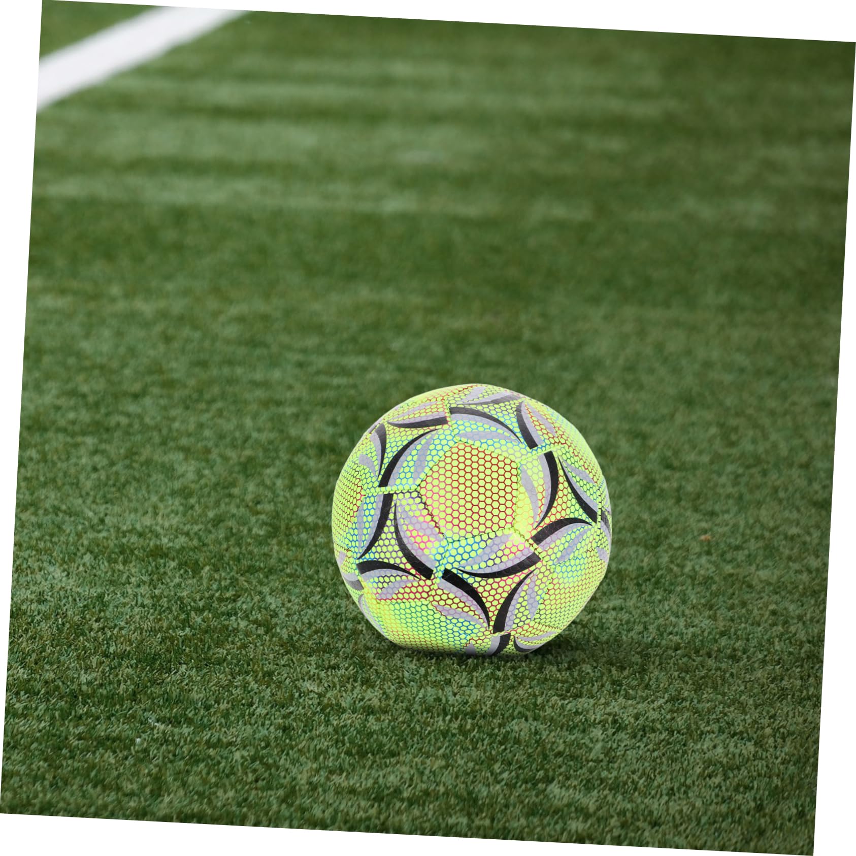 Pelota de Fútbol Nocturna de Entrenamiento para Jóvenes Fútbol de Competición con Efecto y Alta Durabilidad para Partidos Diurnos y