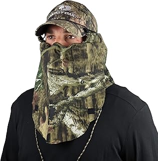 BunkerHead Cotton Camo Head Concealment System, Mossy Oak Breakup Infinity