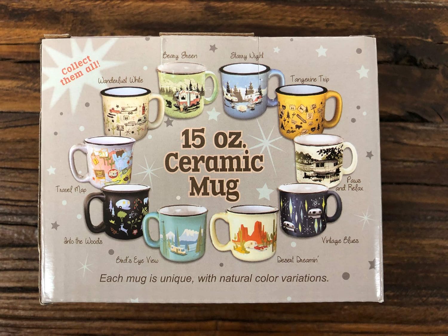 Weekly Top Sale Camp Casual CC-004BLK Black Black Mug