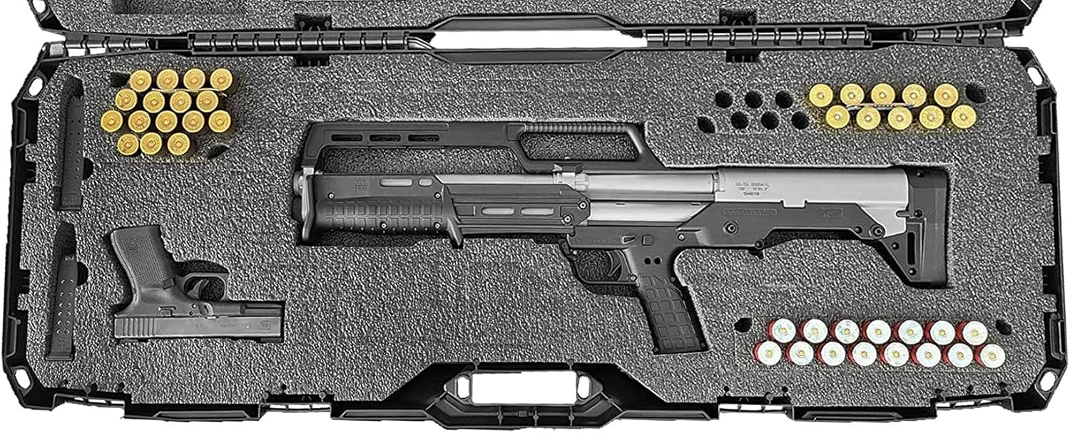 Case Club Case fits Kel-Tec KSG & Std. Mfg. Co. DP-12 in Pre-Cut Shotgun Carry Case