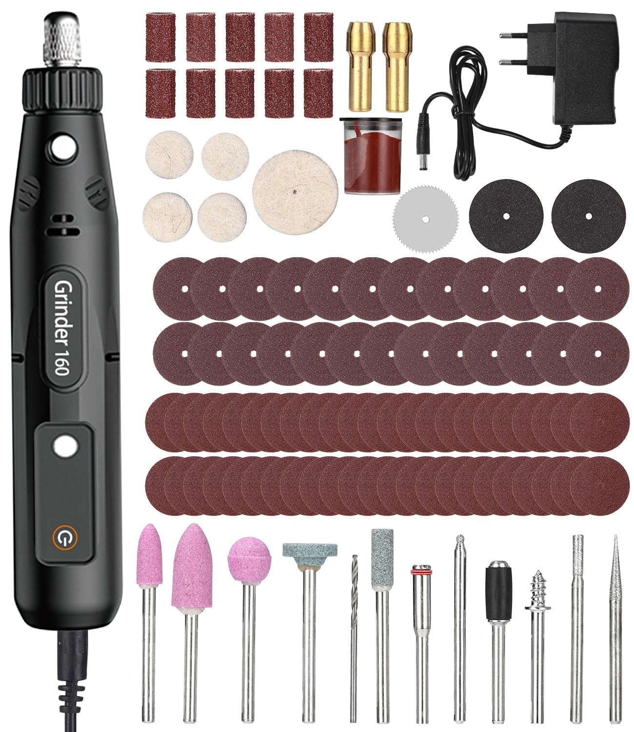 Outil Rotatif Compact 18 000 Tr/min - Pour Polissage, Gravure Et Travaux De Précision | Design Stylo