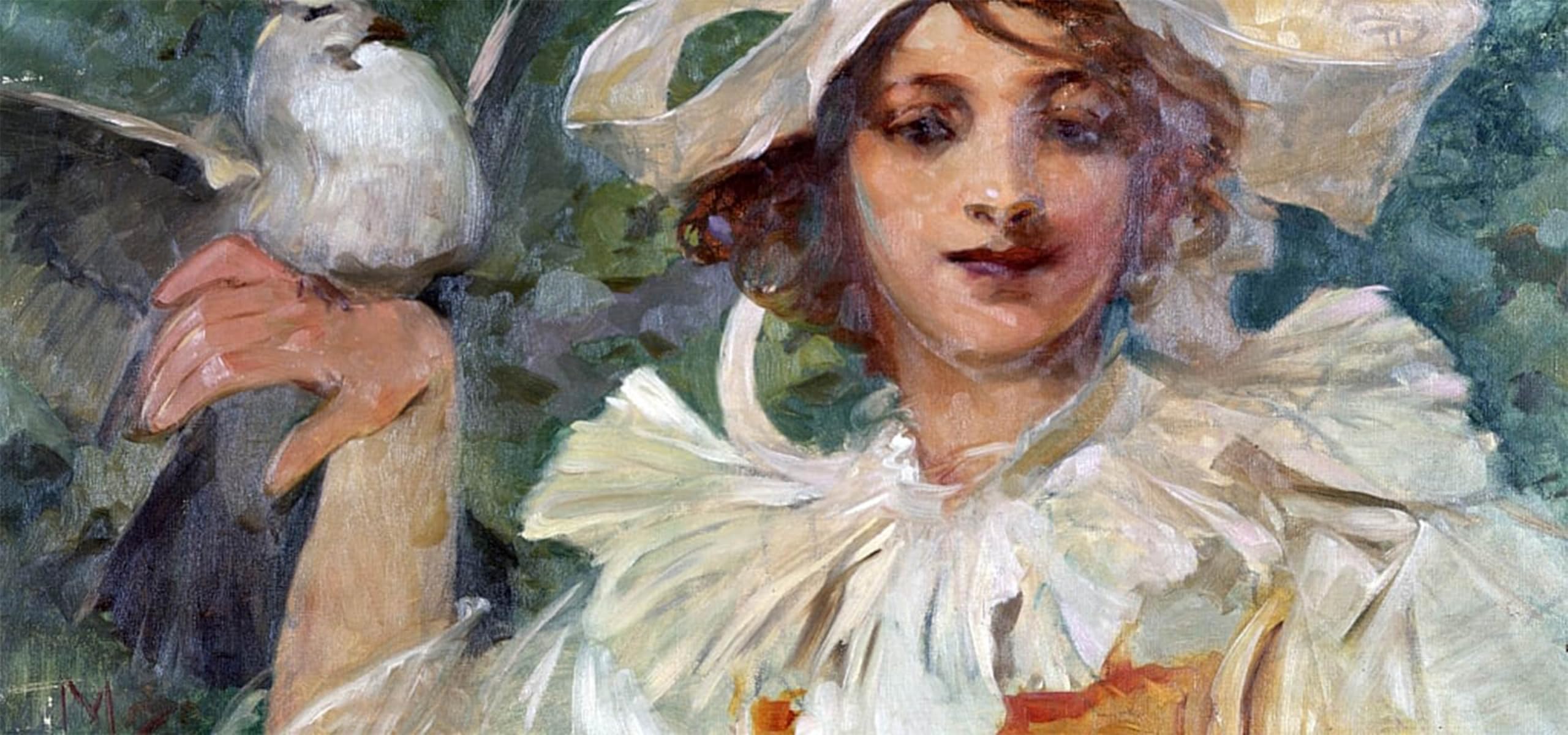 Pinturas de Alphonse Mucha póster de alta definición para tapar imperfecciones 5
