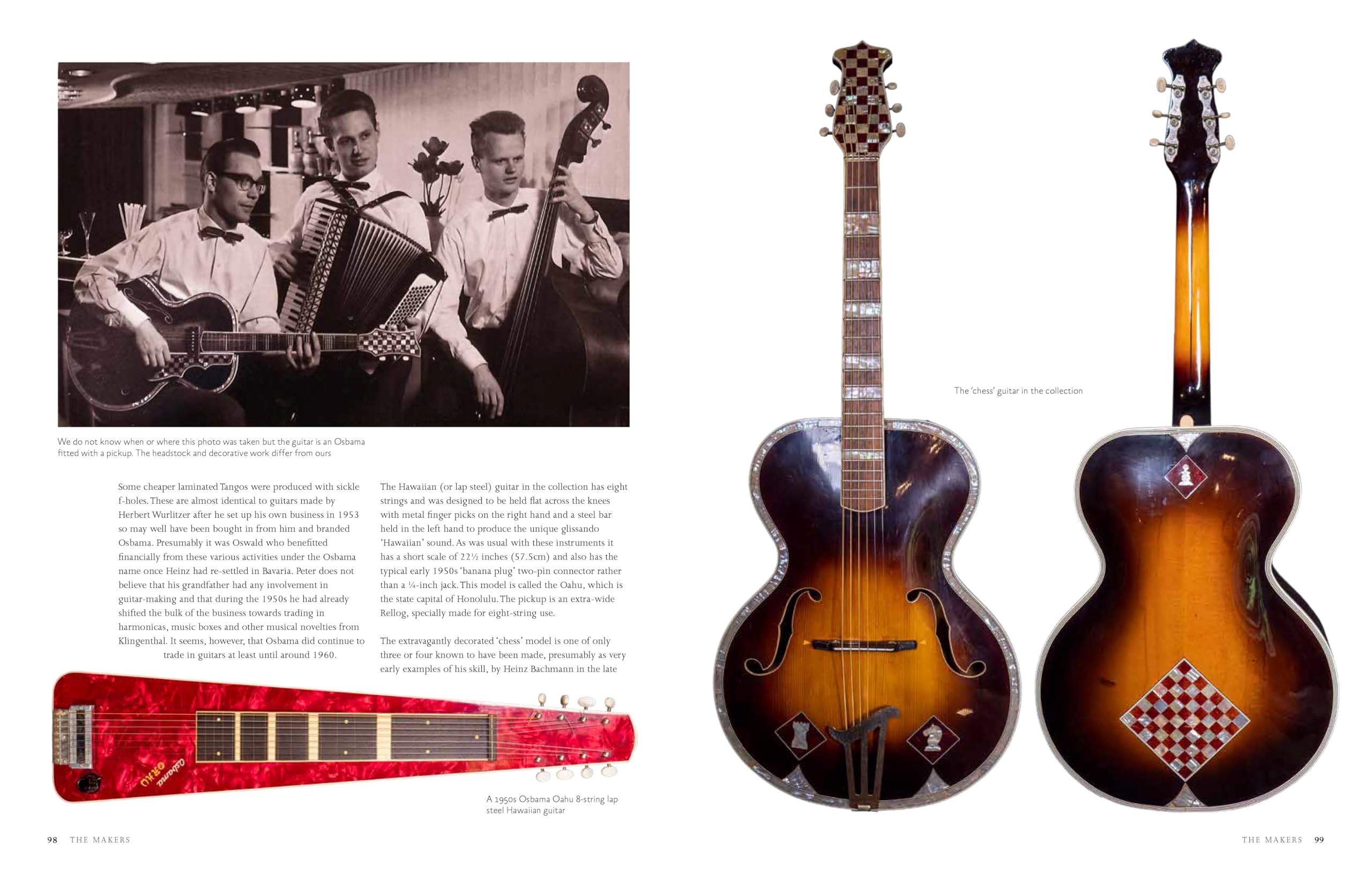 German Jazz Guitars: The Archtop Guitar in Post War Central Europe. In Association with the Bate Collection, University of Oxford. Original English language Edition.