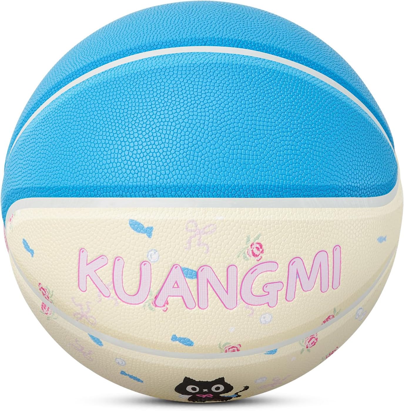 Kuangmi Customized Personalized Basketball,Size 7 29.5",Size 6 28.5",Indoor & Outdoor,Great Gifts for Son,Daughter,Nephew,Boy/Girl Friend
