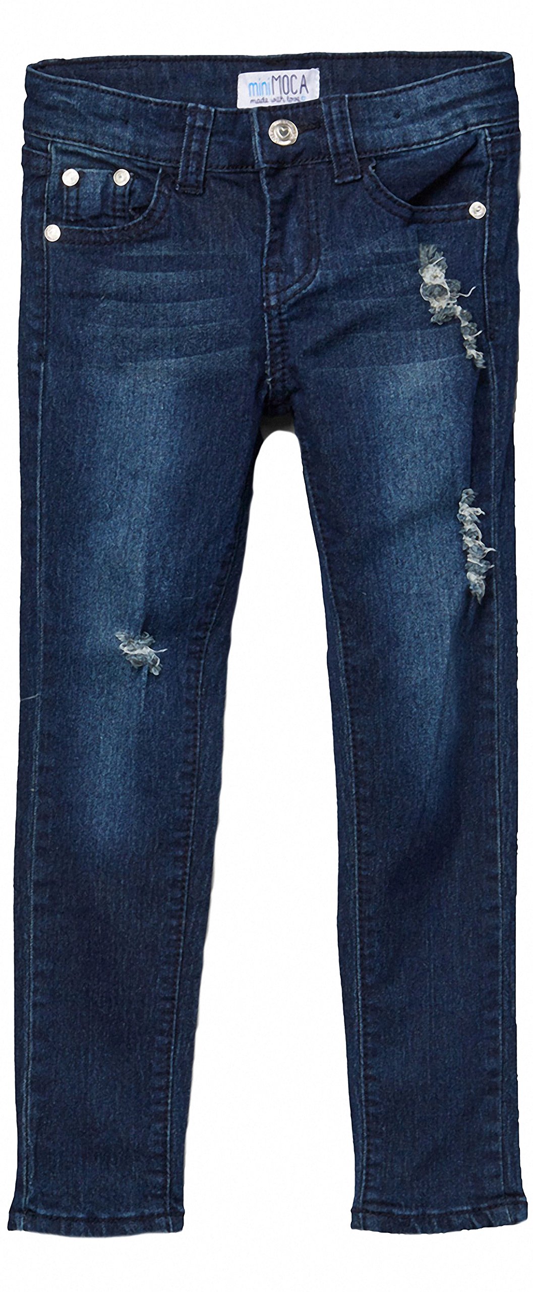 ToBeInStyle Girl’s Denim Easy Styling Classic Timeless Everyday Jeans Zip-Up Closure