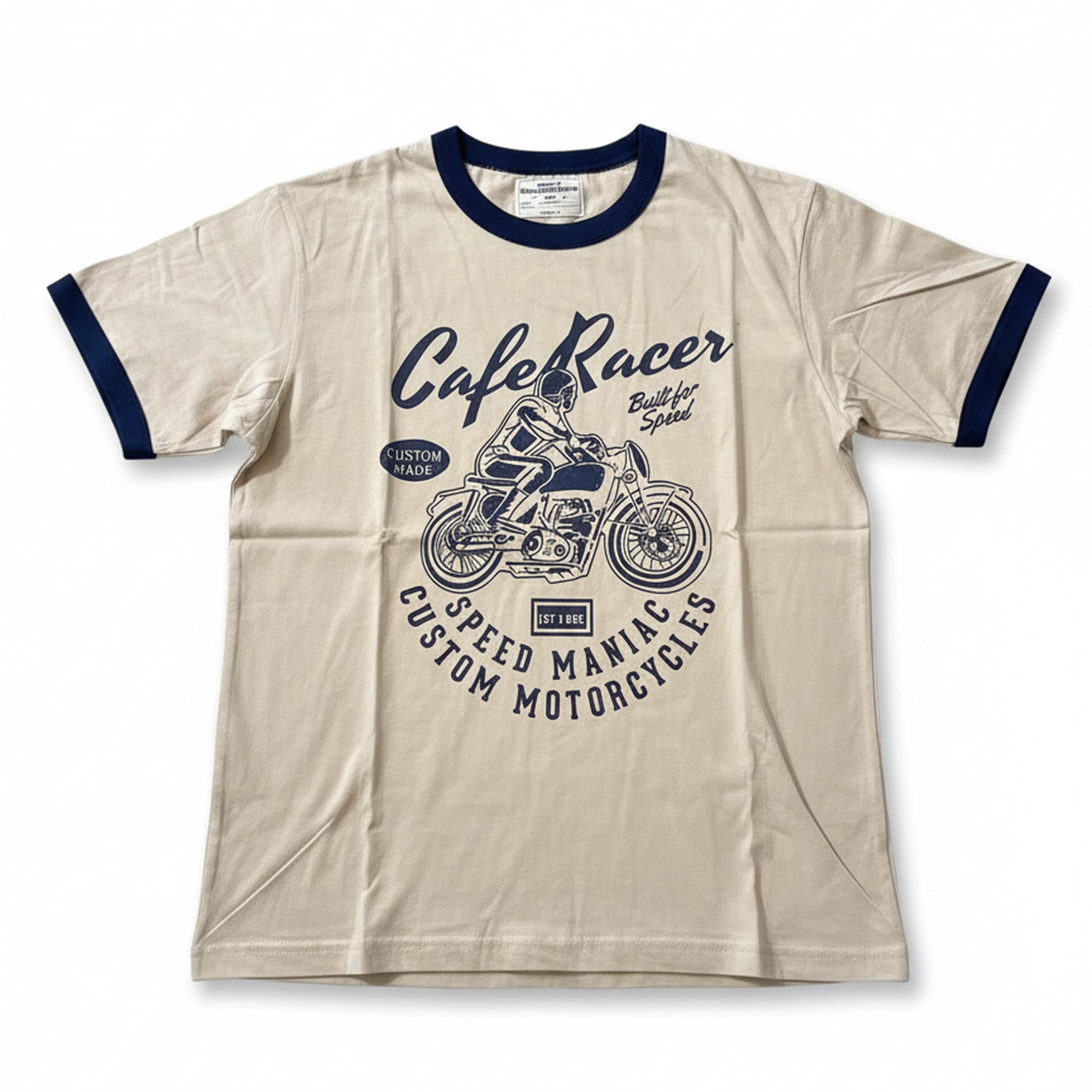 Amazon | 【ツタエル】Vintage Motorcycle Sign Tee アメリカン