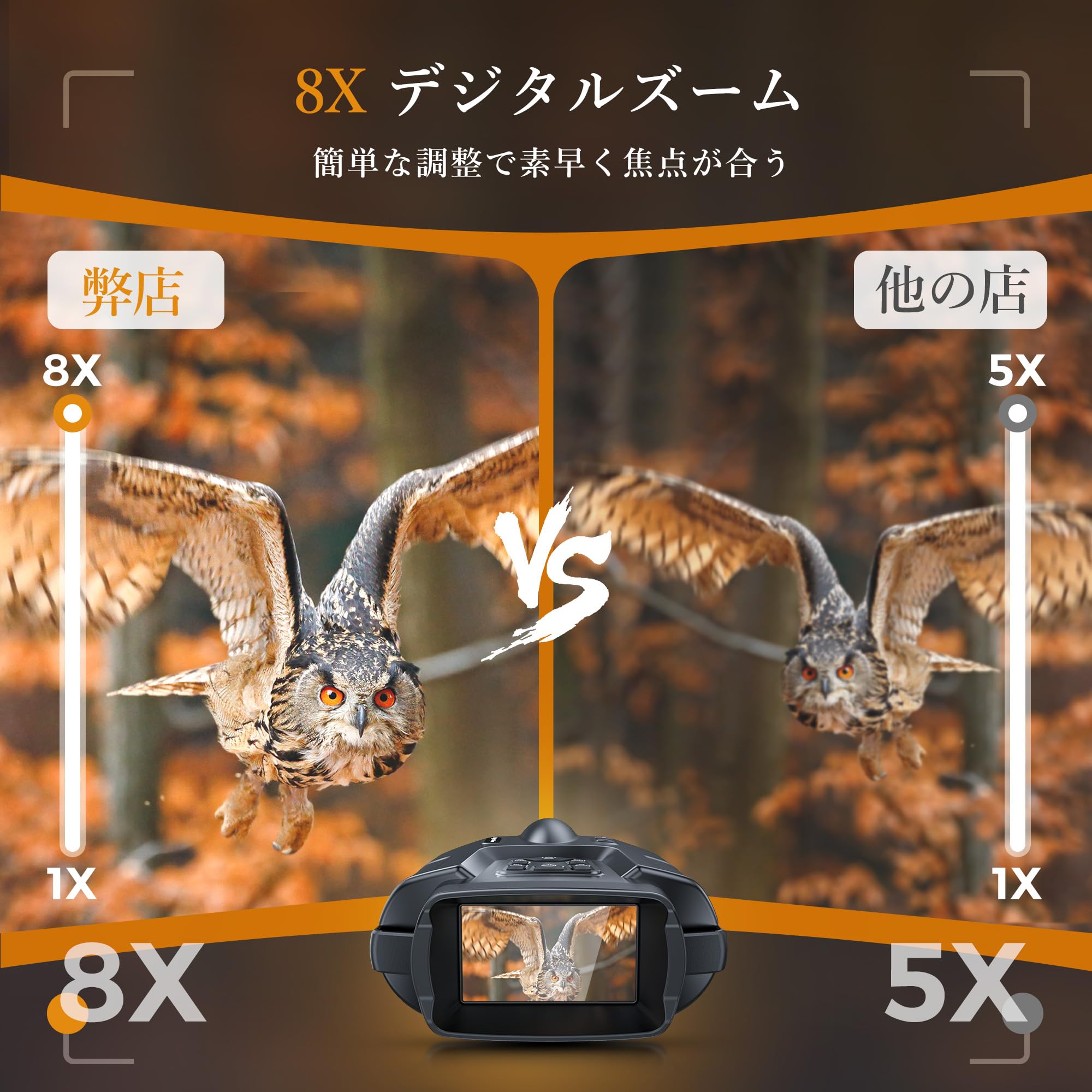 Bopwavy 暗視スコープ 600mまで暗視撮影 ナイトスコープ 1台2役 Amazon.co.jp: 暗視スコープ 600mまで暗視撮影 ナイトスコープ 1