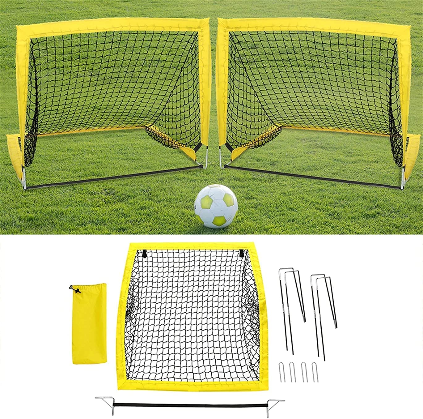 Porta da Calcio Portatile per Bambini, Ideale per Il Giardino, Ideale per Allenarsi all'aperto. 1103