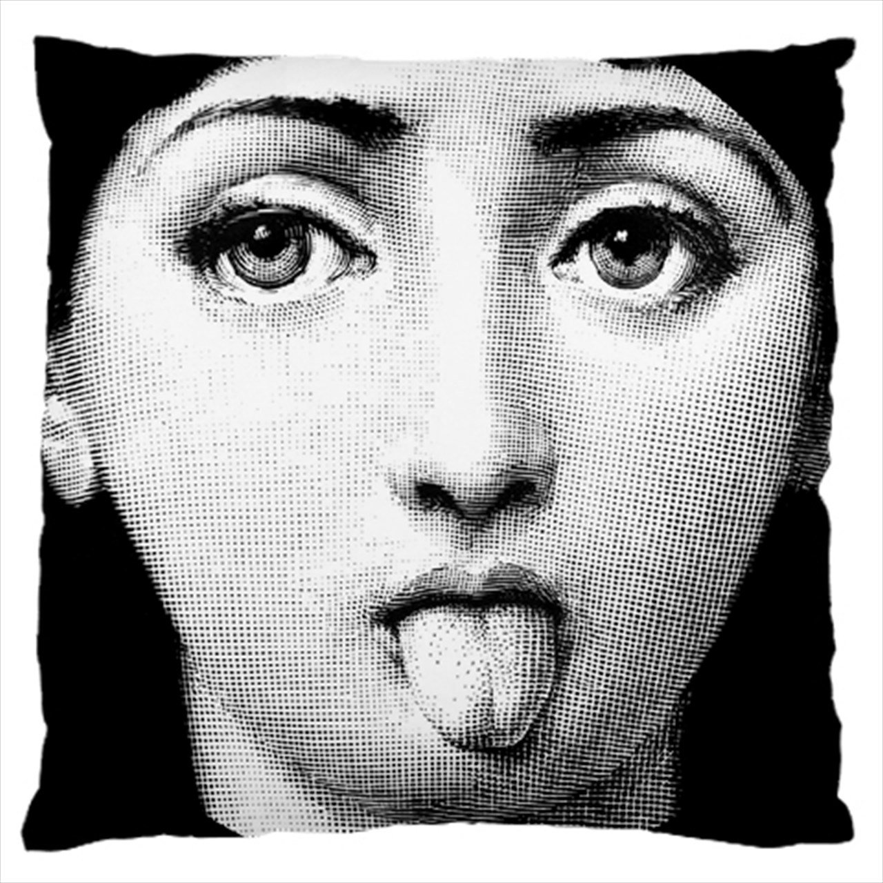 Womens Piero Fornasetti large Two Sided HOT Cushion Case