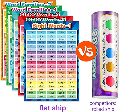 Miniatura 6 de Outus Carteles educativos, palabras de vista y familias de palabras, carteles de palabras de vista, gráficos educativos, decoraciones de aula,