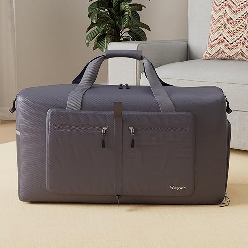 Miniatura 2 de Woogwin Bolsa de viaje grande plegable impermeable para la playa, natación, piscina, deportes, gimnasio