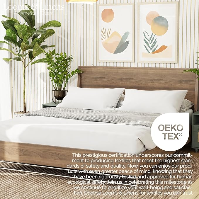 Almohada King 20x36 Pulgadas Relleno Poliéster Hipoaalergénica Lavable miniatura 9