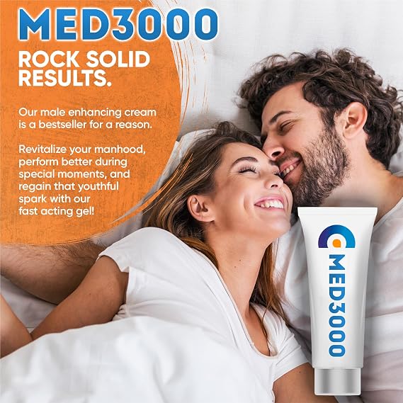 Irvy Erectile Support Med3000 Gel for Men Clinically Backed Formula to Boost Strength and Performance