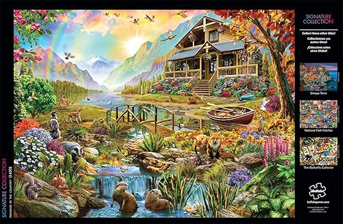 Miniatura 5 de Buffalo Games - Paradise in The Country - Rompecabezas de 1000 piezas para adultos, rompecabezas desafiante perfecto para noches de juego - Tamaño