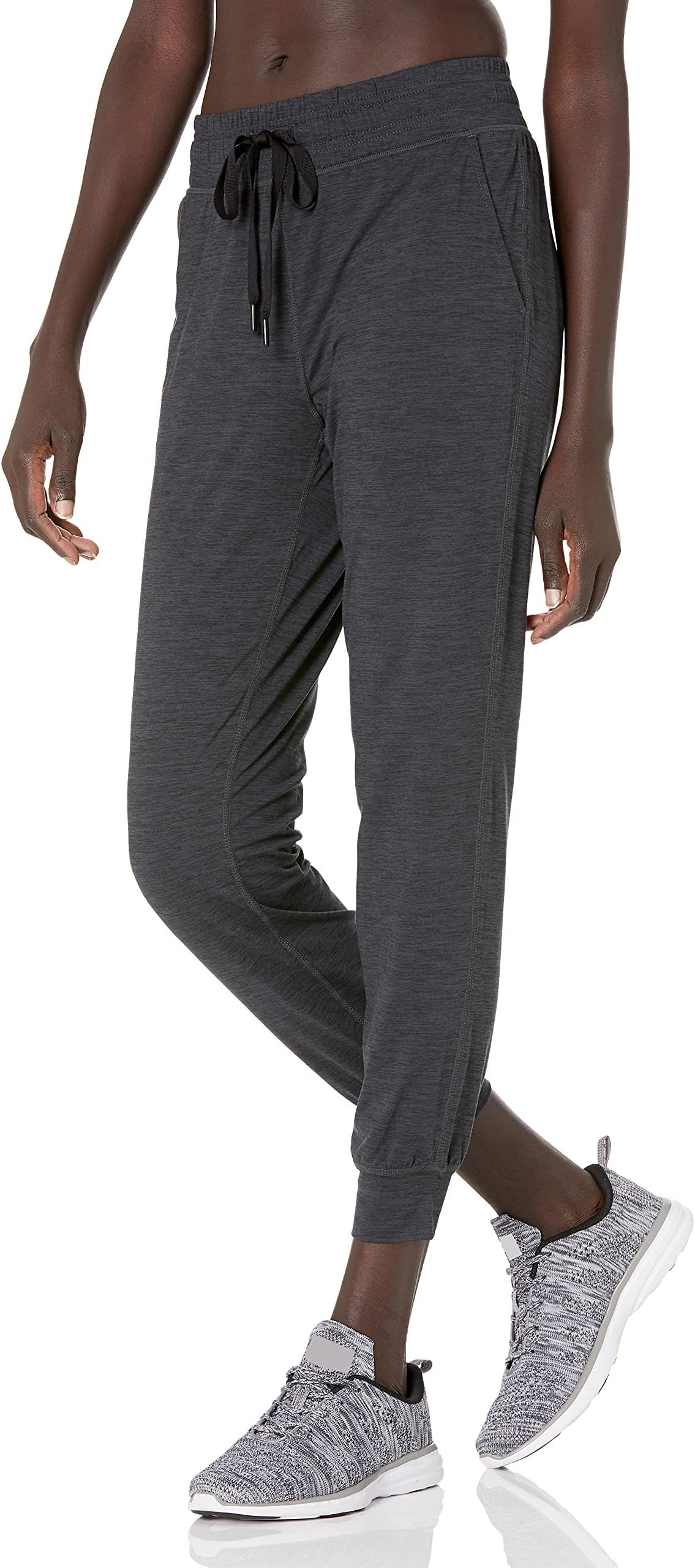 Amazon EssentialsWomen's Brushed Tech Stretch Jogger Pant (Available in Plus Size)