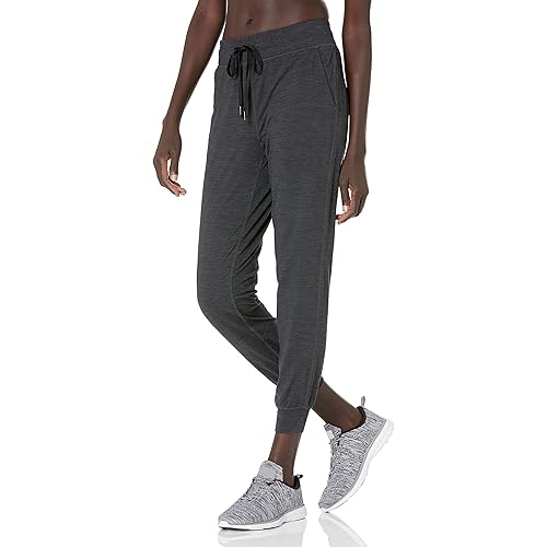 Amazon Essentials Women's Brushed Tech Stretch Jogger Pant (Available in Plus Size)