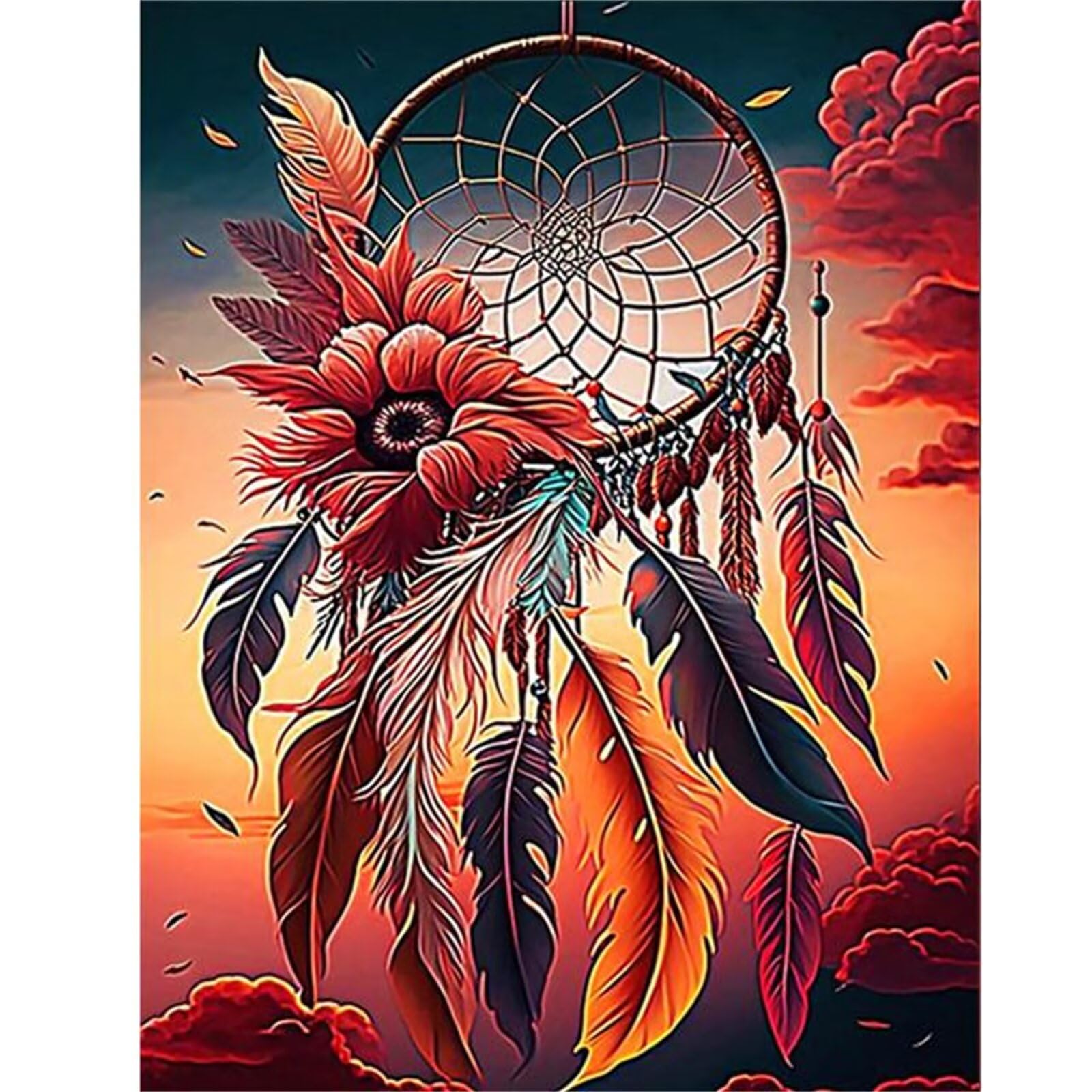 Puzzle 1000 elementów, łapacz snów, puzzle dla dorosłych, 75 x 50 cm, puzzle edukacyjne, wyzwania, zabawka, 1000 elementów, puzzle dla dorosłych i dzieci