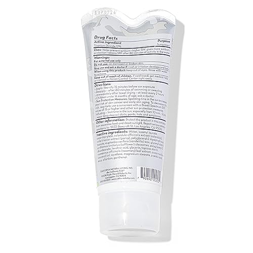 Miniatura 2 de California Kids Protector solar SPF 30 +  Súper sensible (sin perfume)  Protector solar mineral para niños  Cara + cuerpo  Dióxido de titanio