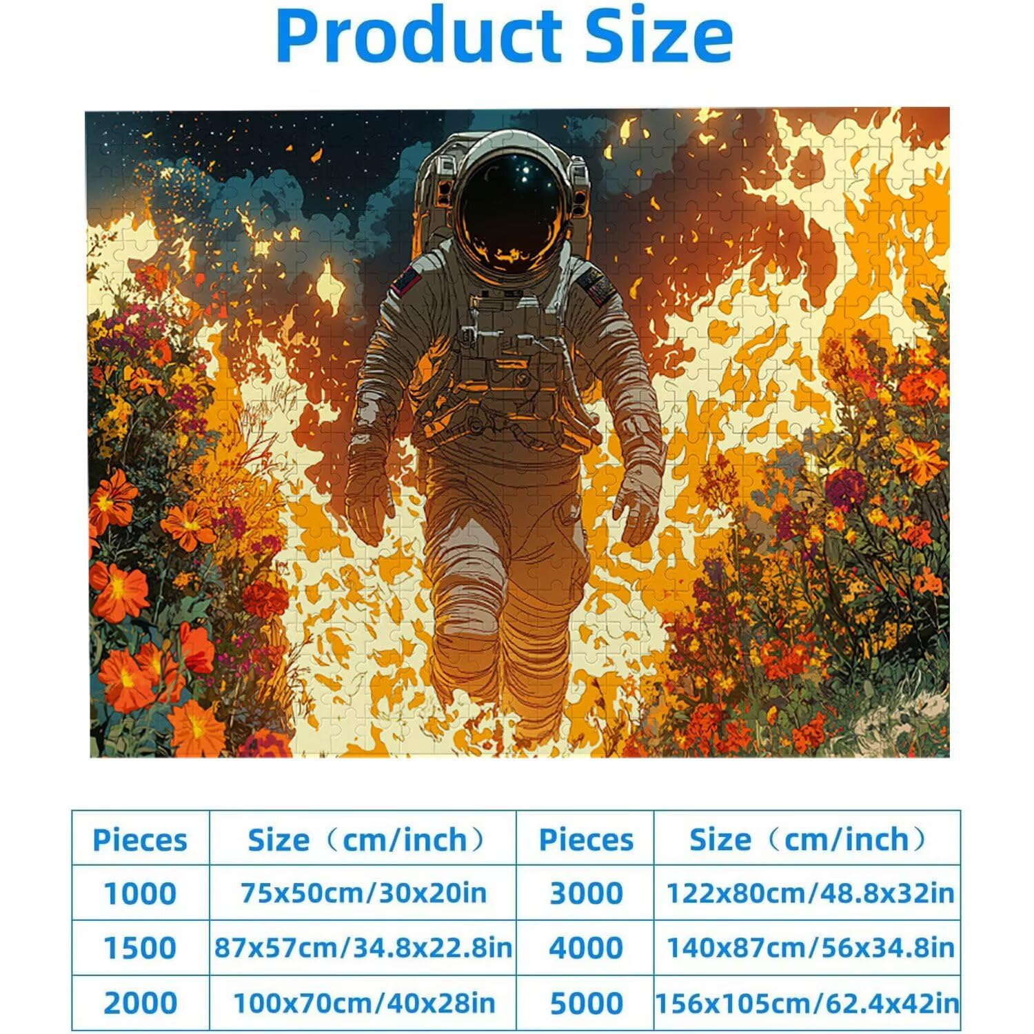 Puzzle Adulte - Puzzle 4000 pièces - Pompiers - Adultes et Enfants dès 14 Ans - Puzzles de qualité supérieure - Puzzles pour Adultes Jeu éducatif Challenge Toy Cadeaux 4000 pièces n-876