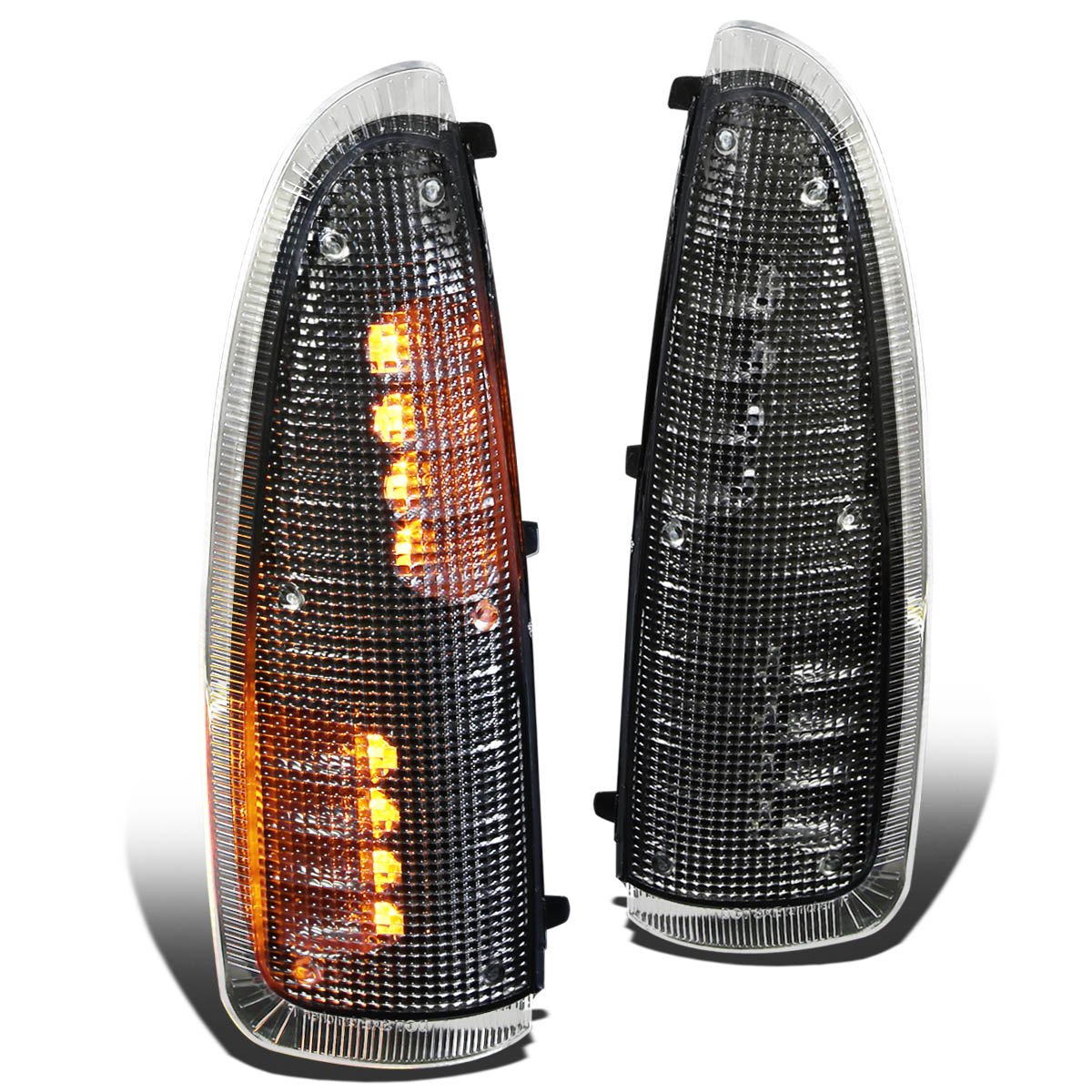 DNA Motoring MLEDL-003-BK-AM Side Mirror Turn Signal Light