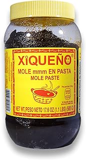 MOLE XICO 1.1 Lbs./ 500 grs. MOLE PASTE 5 - 6 SERVINGS/JAR! Mole Paste!