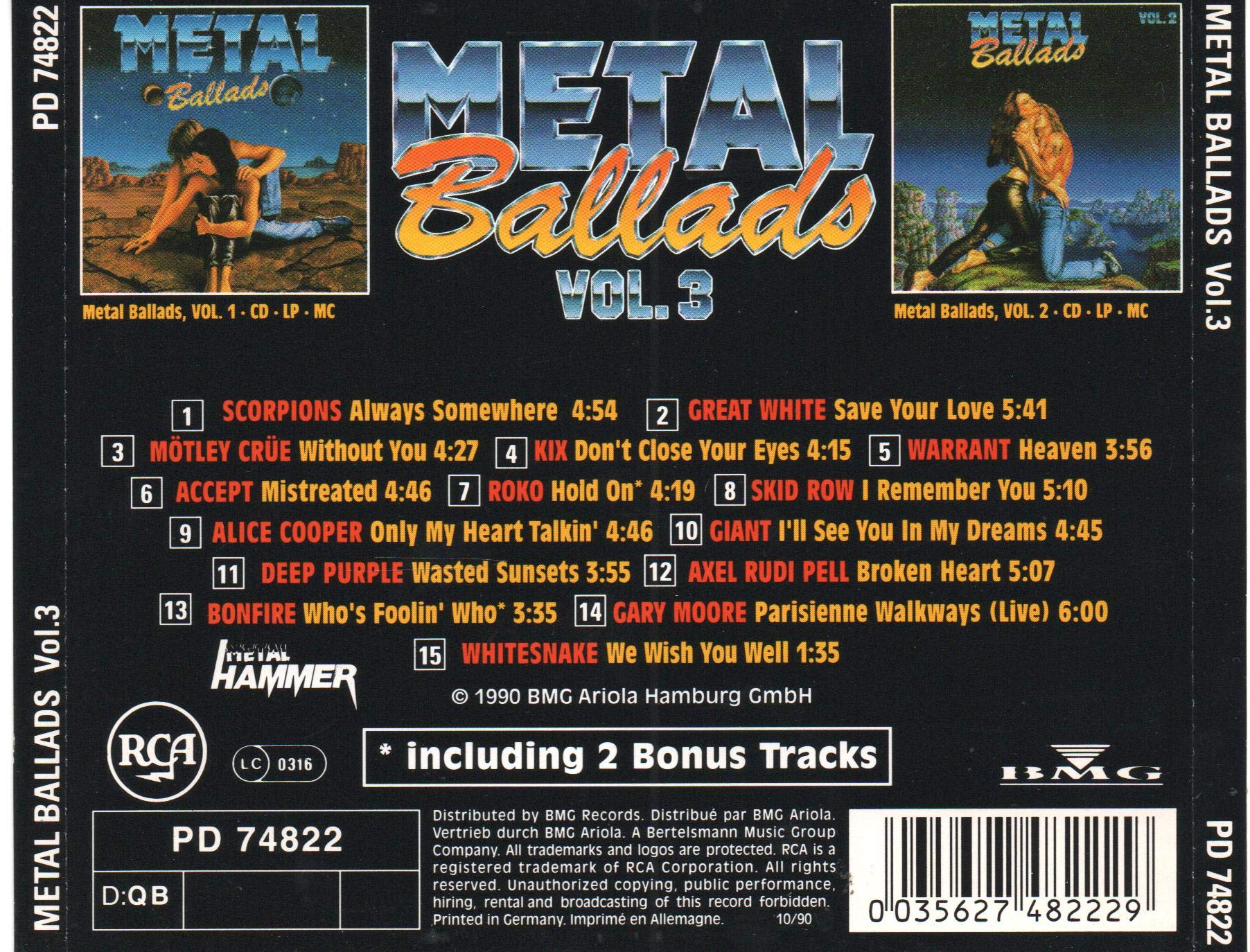 Metal Ballads Vol.3