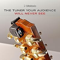 Vista 3 de D'Addario Afinador de Guitarra - Afinador Micro para Diapasón - Afinador para Guitarra Acústica, Guitarra Eléctrica, Bajo, Mandolina, Banjo, Ukelele