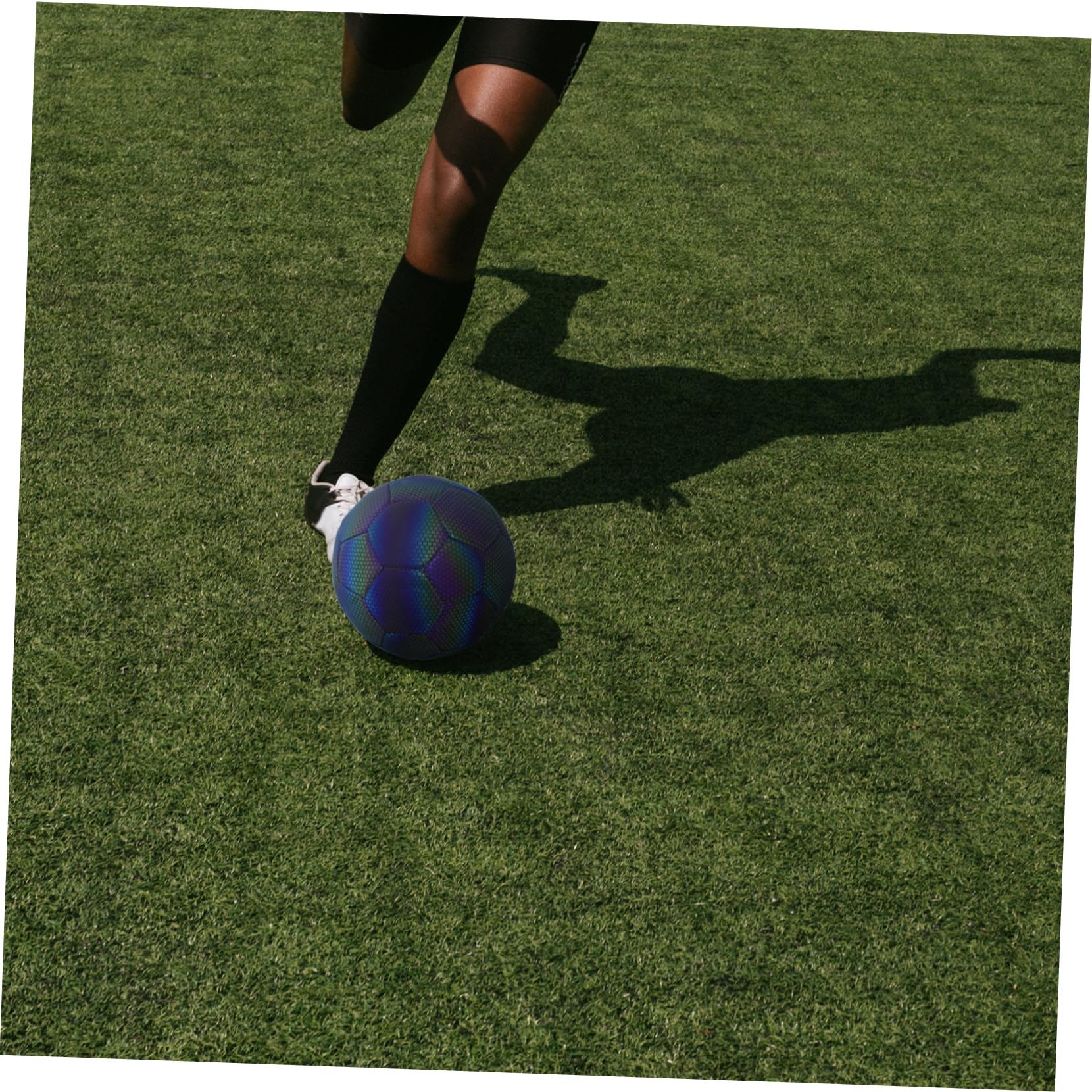 Sosoport Calcio Riflettente Il Pallone da Calcio Si Illumina al Buio Calcio Senza Padre Pallone da Calcio Giovanile Glow Volleyball Pallone da Calcio Arancione RUGB Gomma da Cancellare