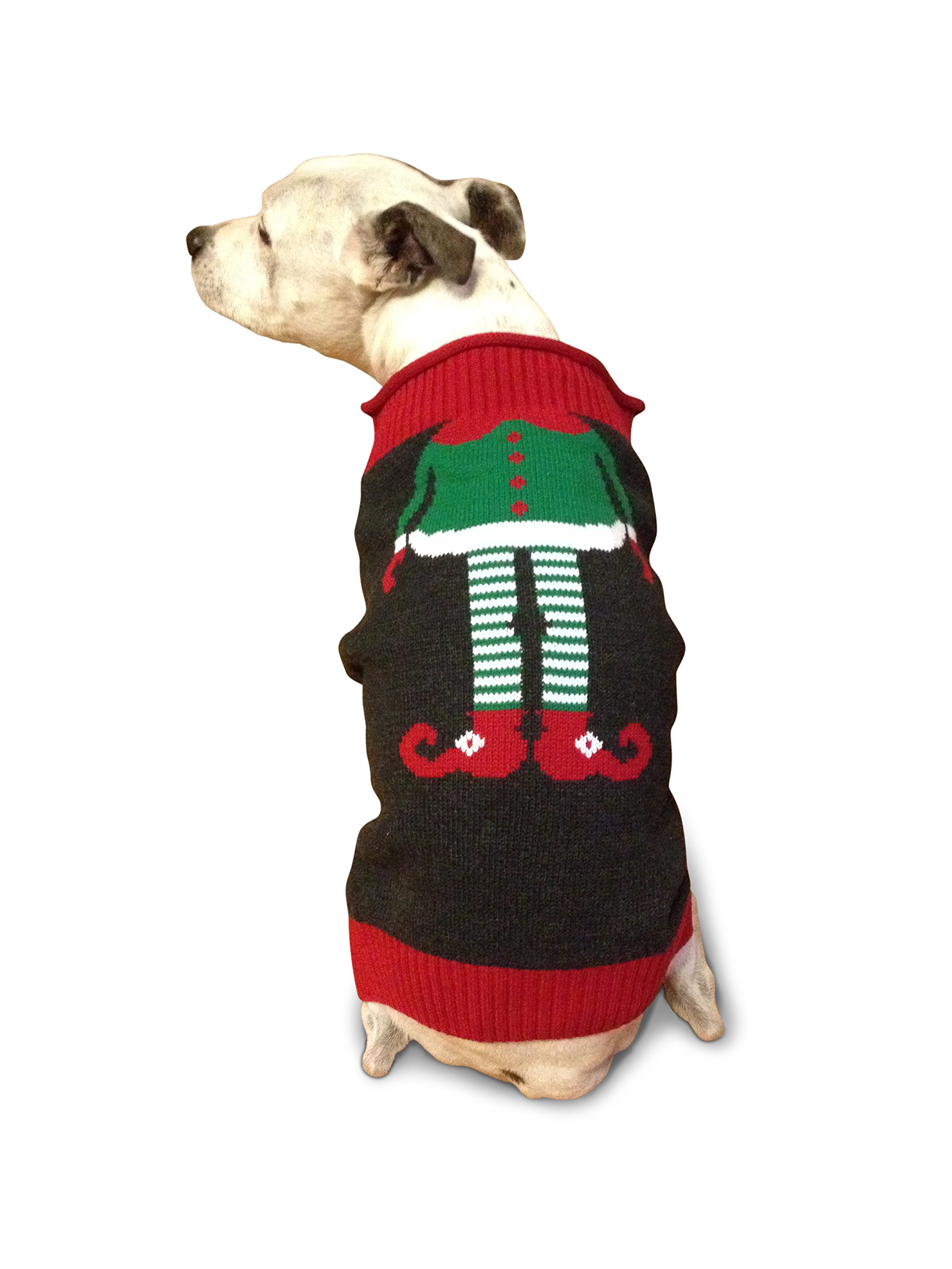 elf dog sweater
