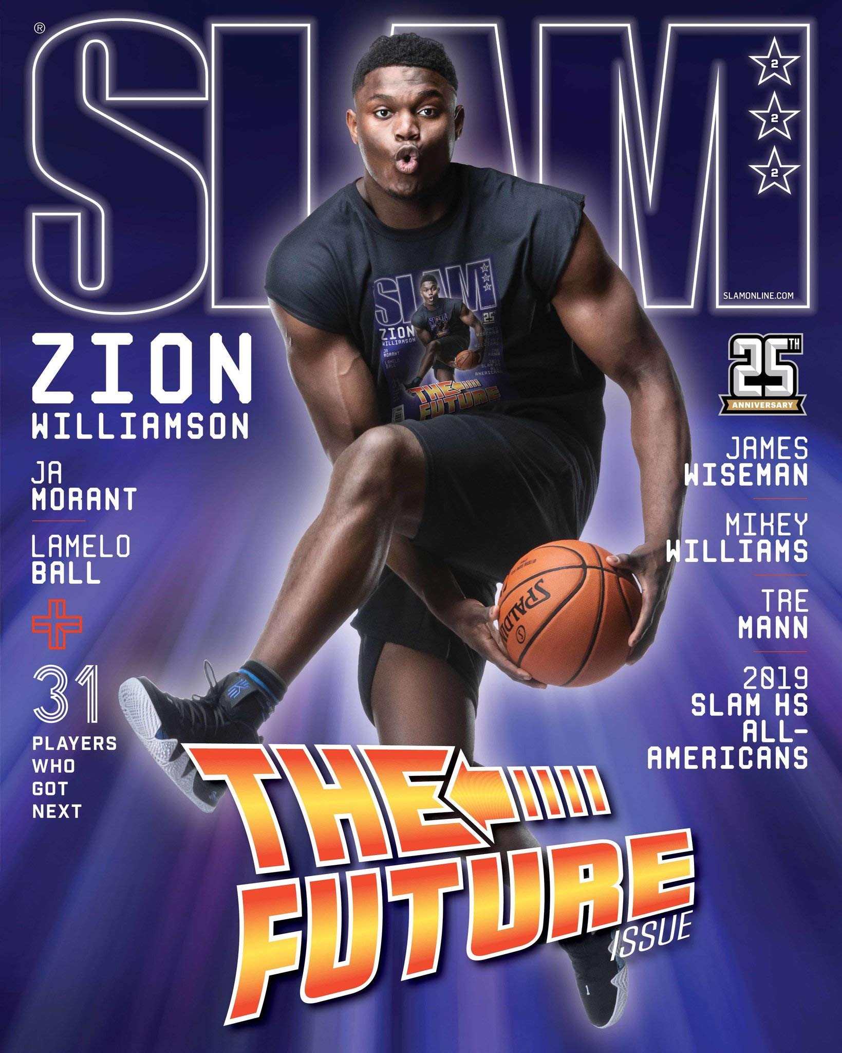 Slam Magazine (July/August, 2019) Zion Williamson Cover