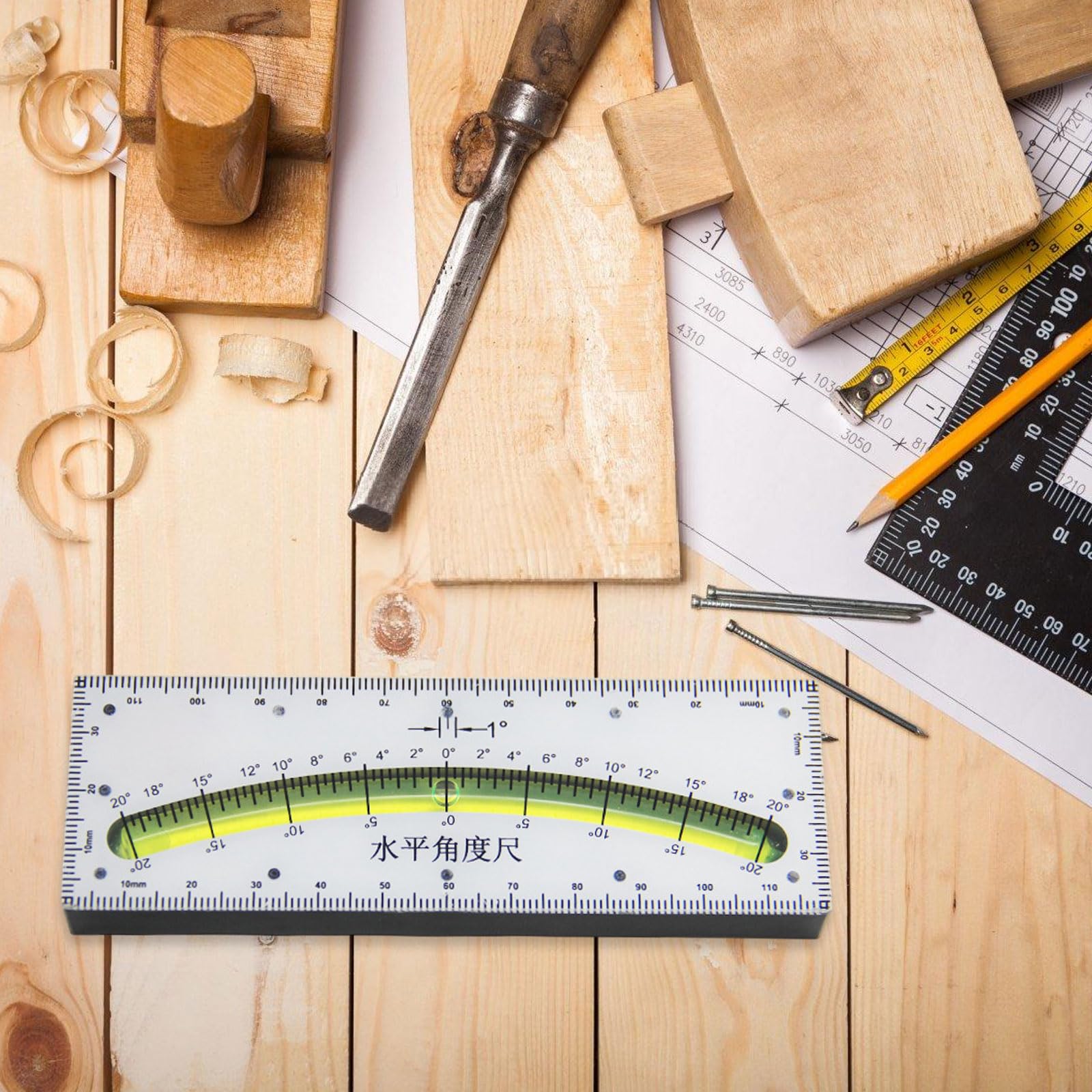 FACULX Neigungsmesser Lawinengefahr - Trail Neigungsmesser 25-0-25 Grad