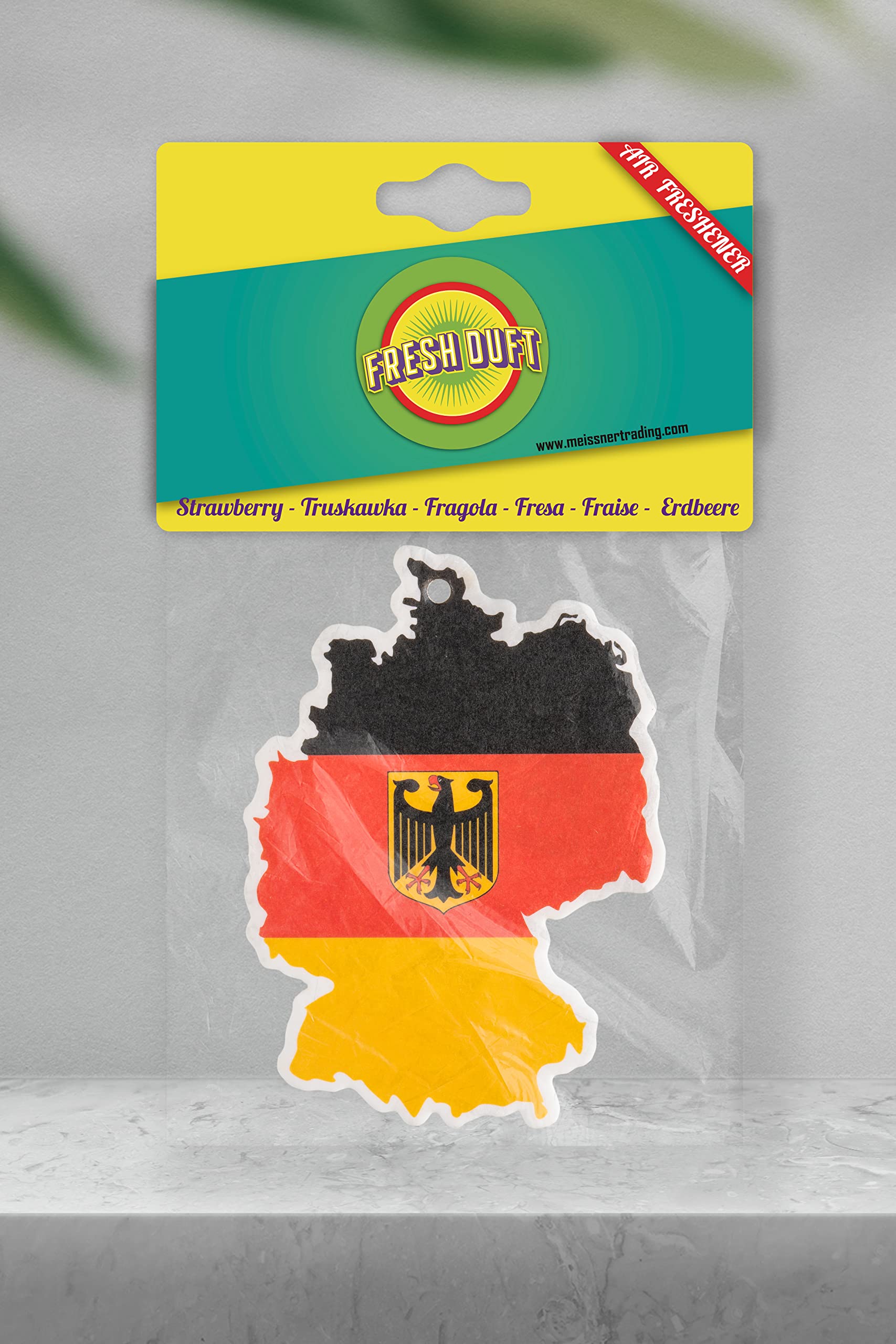 Deodorante per Auto 50 Pezzi fragranza Bandiera Germania per Auto in Diversi odori