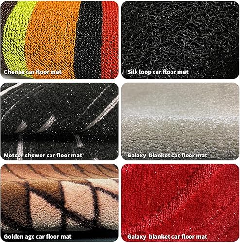 Miniatura 7 de BPOOBP Alfombrillas de piso de automóvil compatibles con BMW M3 Convertible 2001-2006, alfombras delanteras y traseras, antideslizantes, tapetes