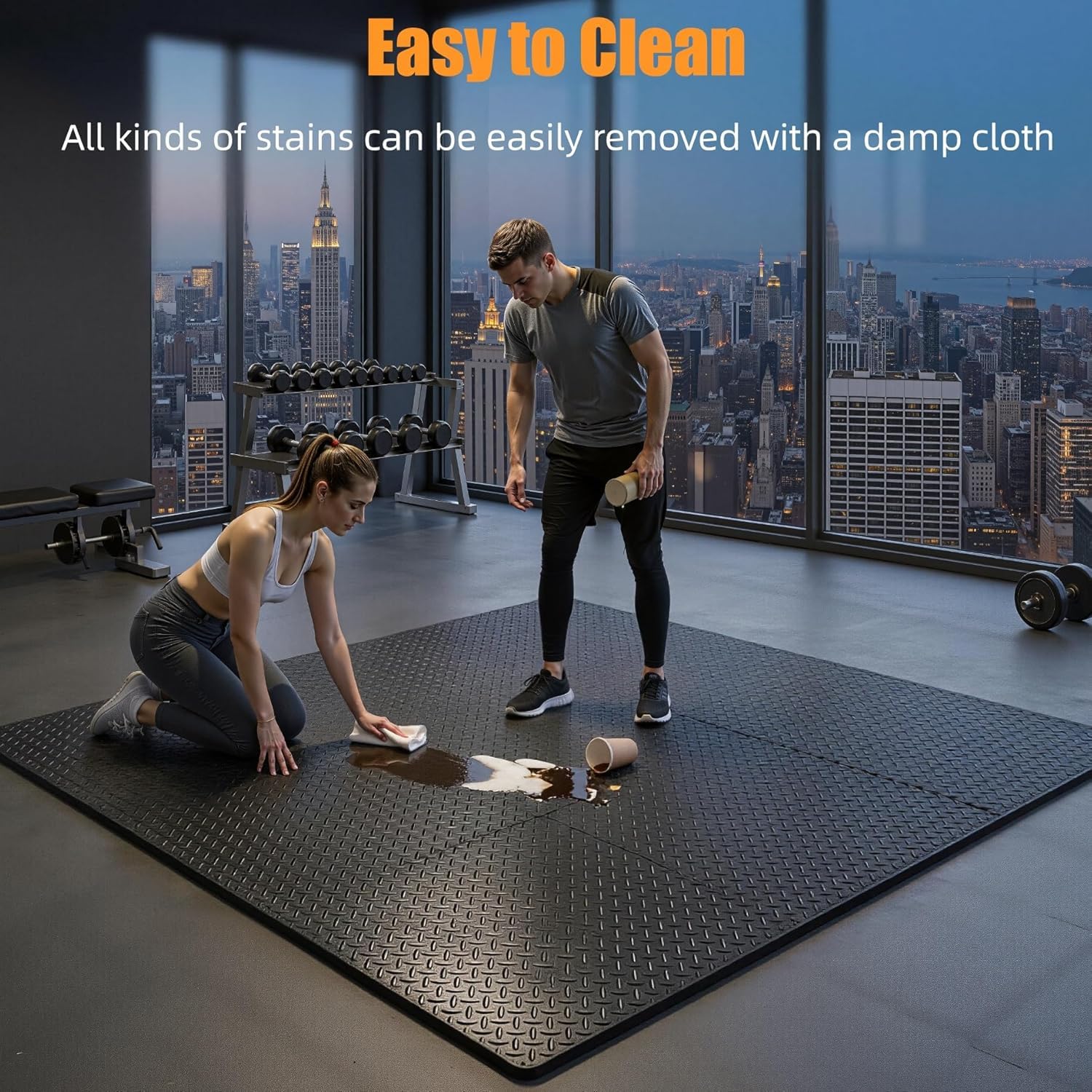 Amazon.com: ZENY 24 Pack EVA Foam Puzzle Exercise Mat Tiles, 3/4