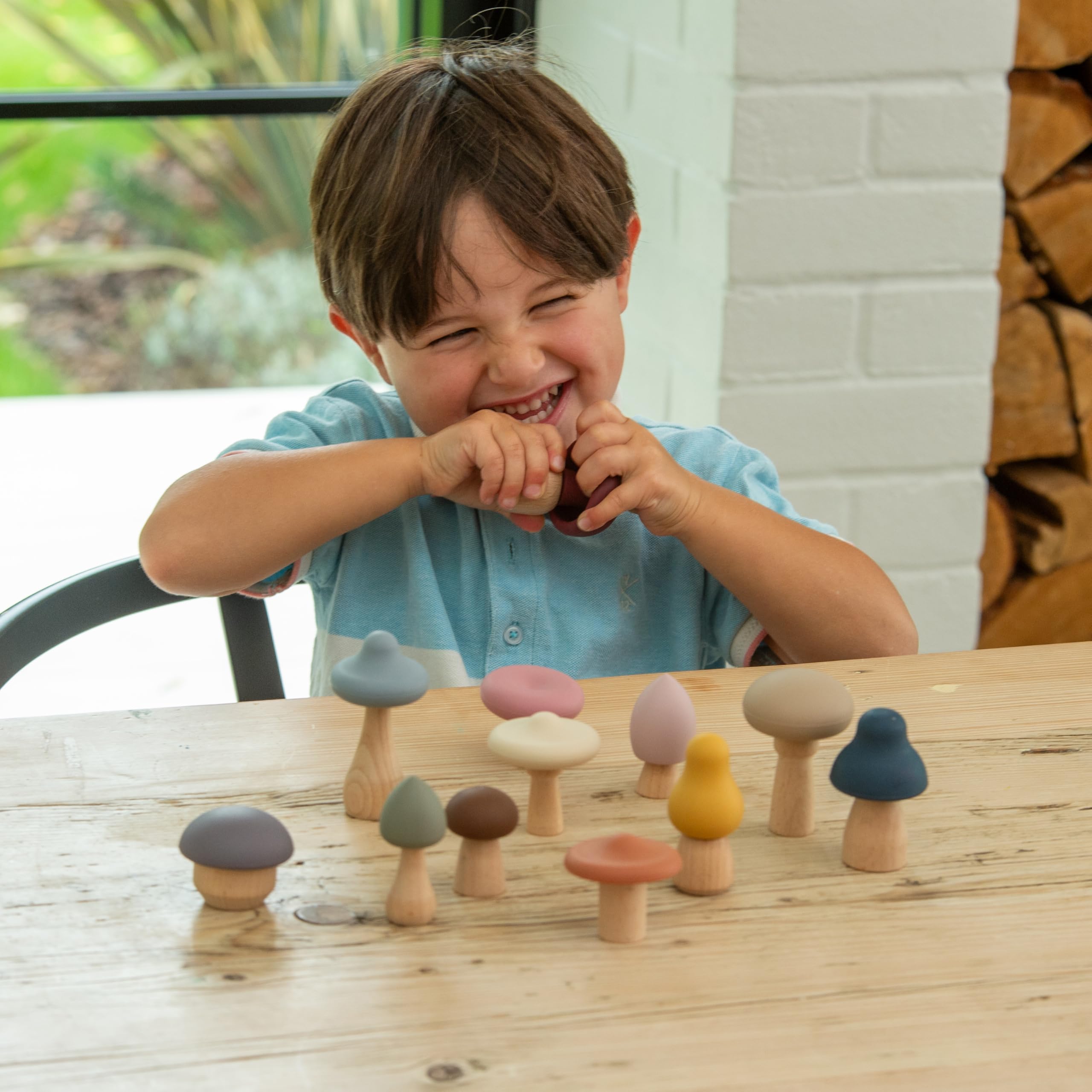 tickit SiliSoft Woodland Mushroom Set - Image 2