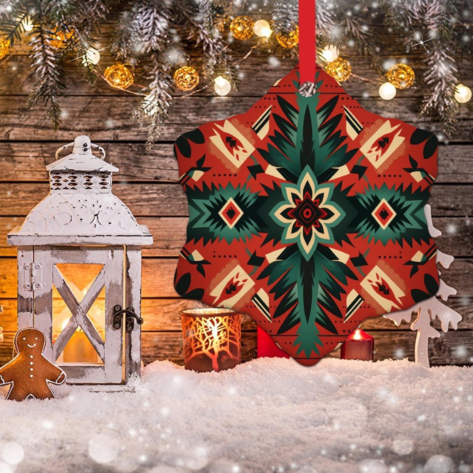 Amazon.com: WoGuangis Geometric Kilim Moroccan Christmas Tree