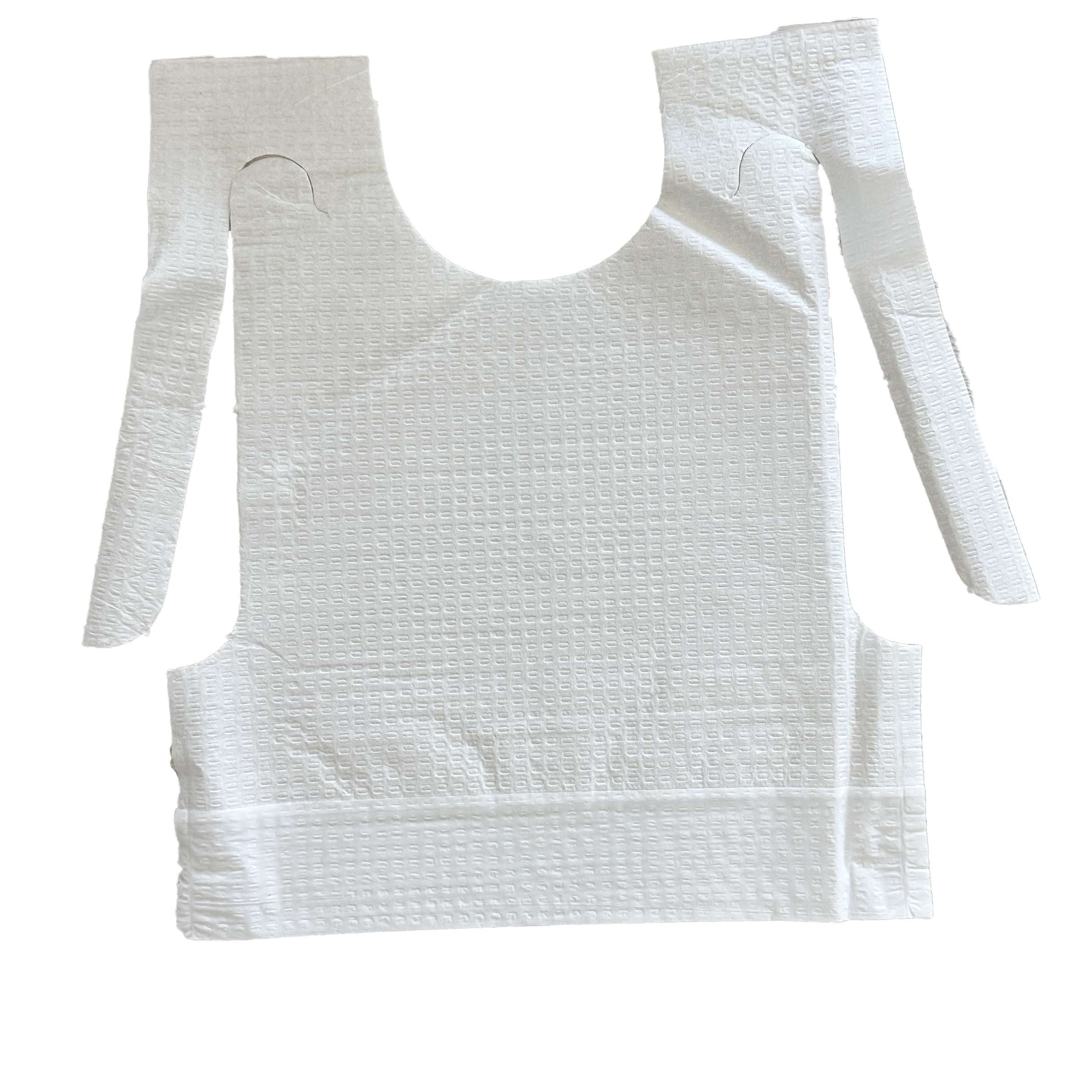 monoutile 100 pz bavaglini usa e getta bambini 27x34 cm, bavette pappa svezzamento con tasca raccogli briciole, Bavaglini neonato impermeabili
