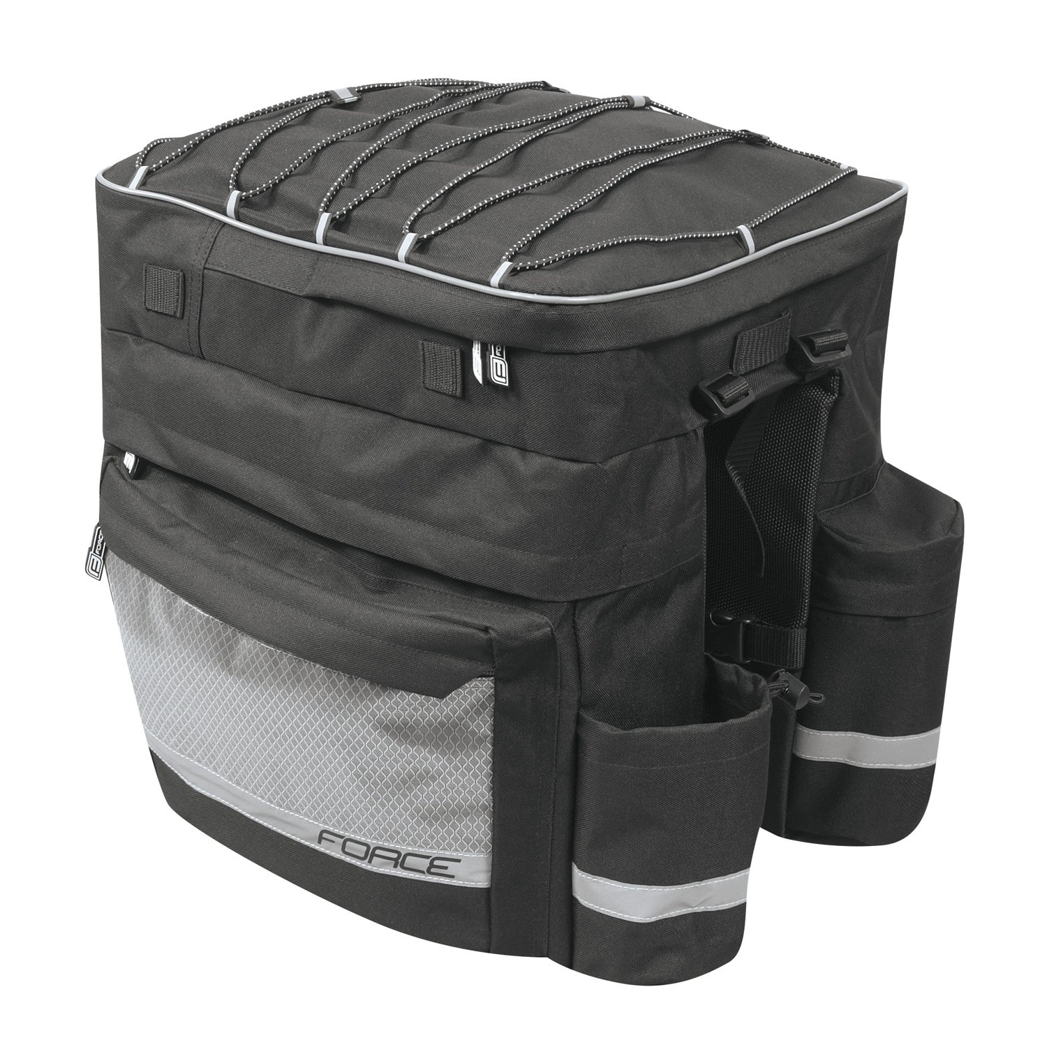 Force Unisex Torba docelowa dla dorosłych - czarna, N/A