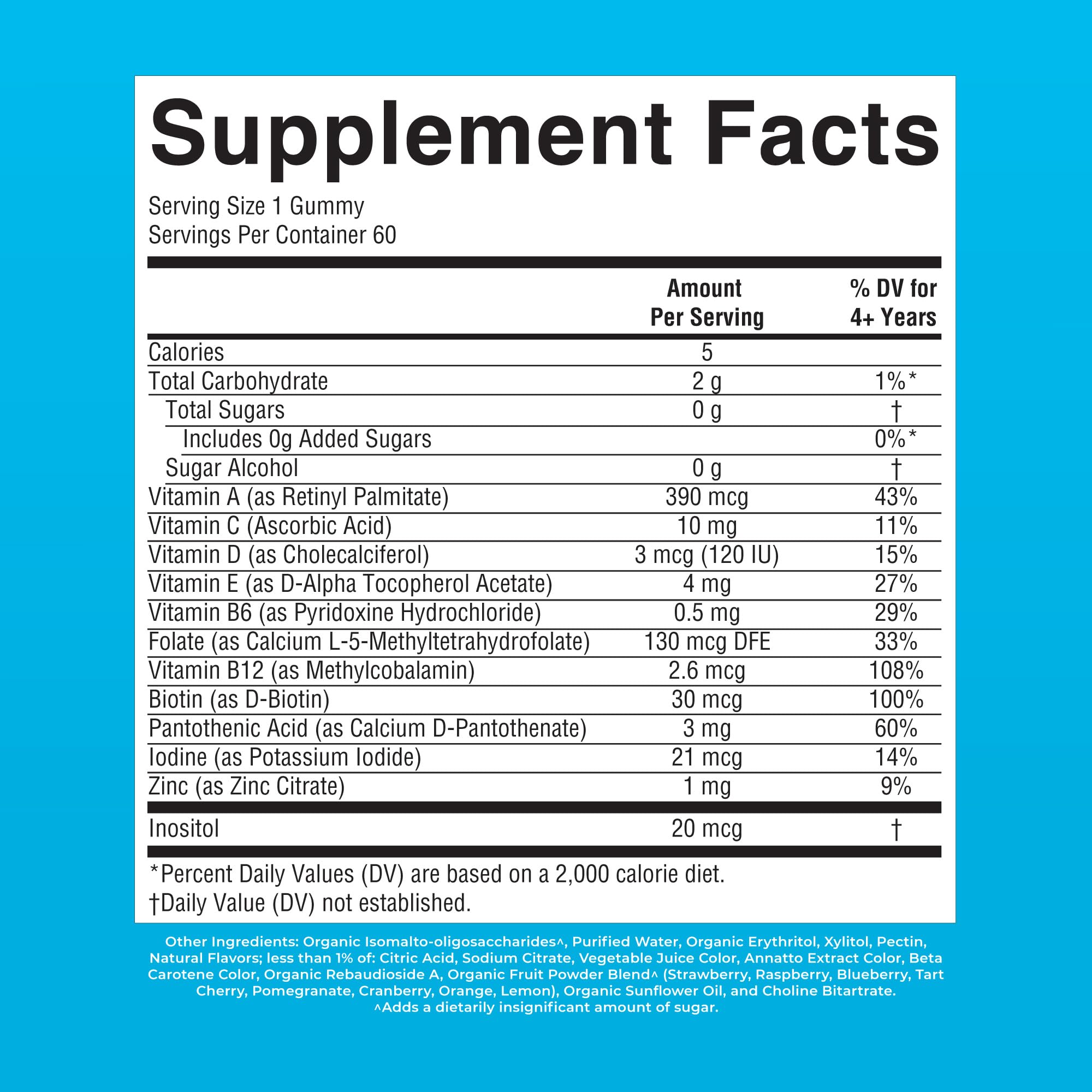 MARYRUTH'S Kids Multivitamin Gummies, Sugar Free, 2 Month Supply, Ages 4+ — Amazon image 9