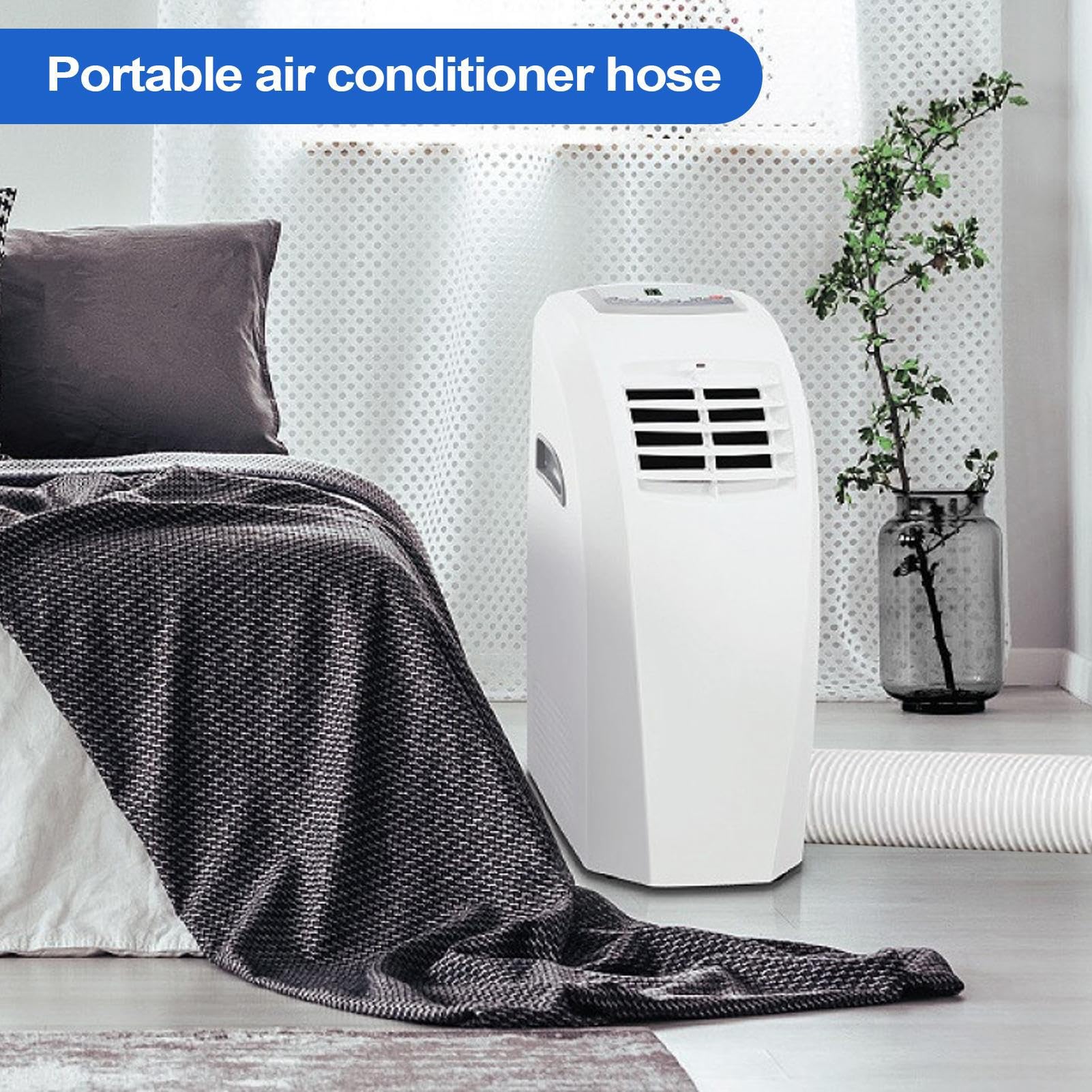 Mobile Klimaanlage Abluftschlauch,130 /150mm 3mAbluftschlauch Für Klimaanlagen,Stabiler Zubehör Schlauch Für Fenster Garage Werkstatt Zelt Camping Schlafzimmer