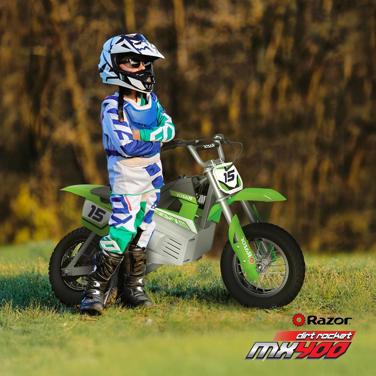 Marca Razor Razor MX400 Dirt Rocket – 14 MPH (22 KMH) Off-Road Electric Dirt Bike ...