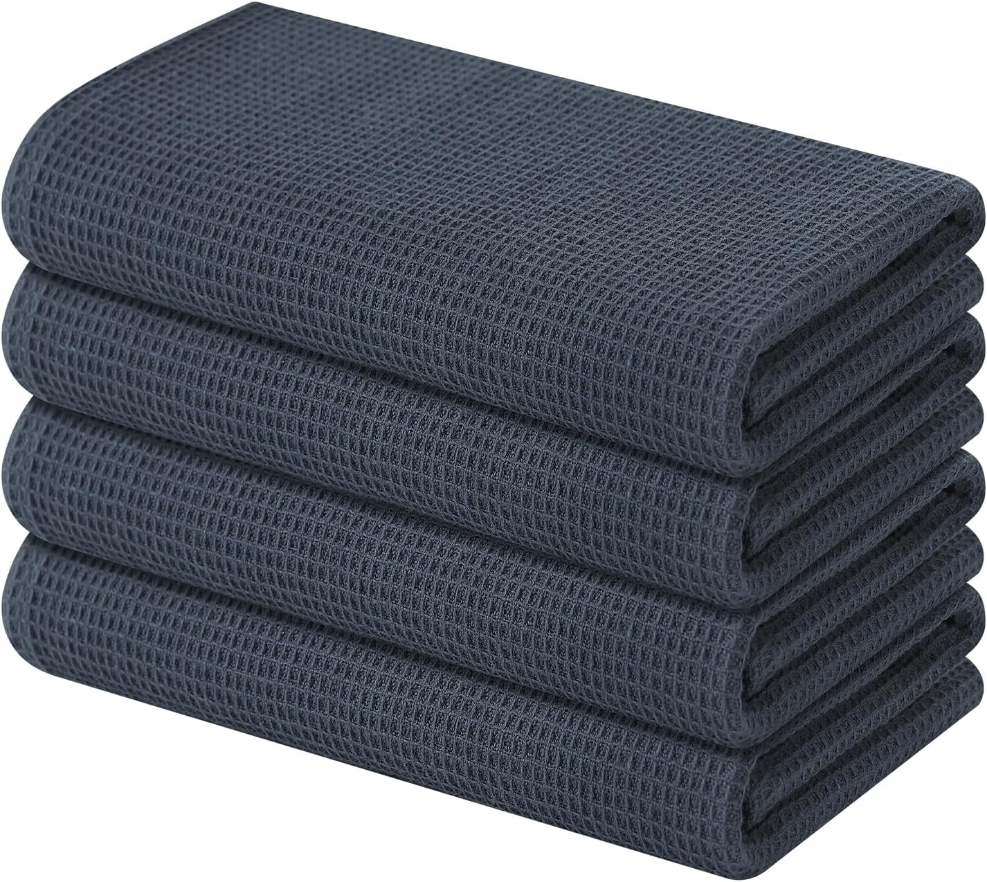 Mordimy 100 Cotton Waffle Weave Kitchen Towels, 4Pack