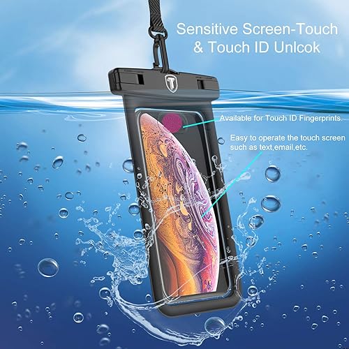 Miniatura 5 de Funda flotante impermeable para teléfono con cordón y brazalete para bolsa seca para Motorola Moto G Power G Stylus G Play E E6 One 5G G7 Power G7