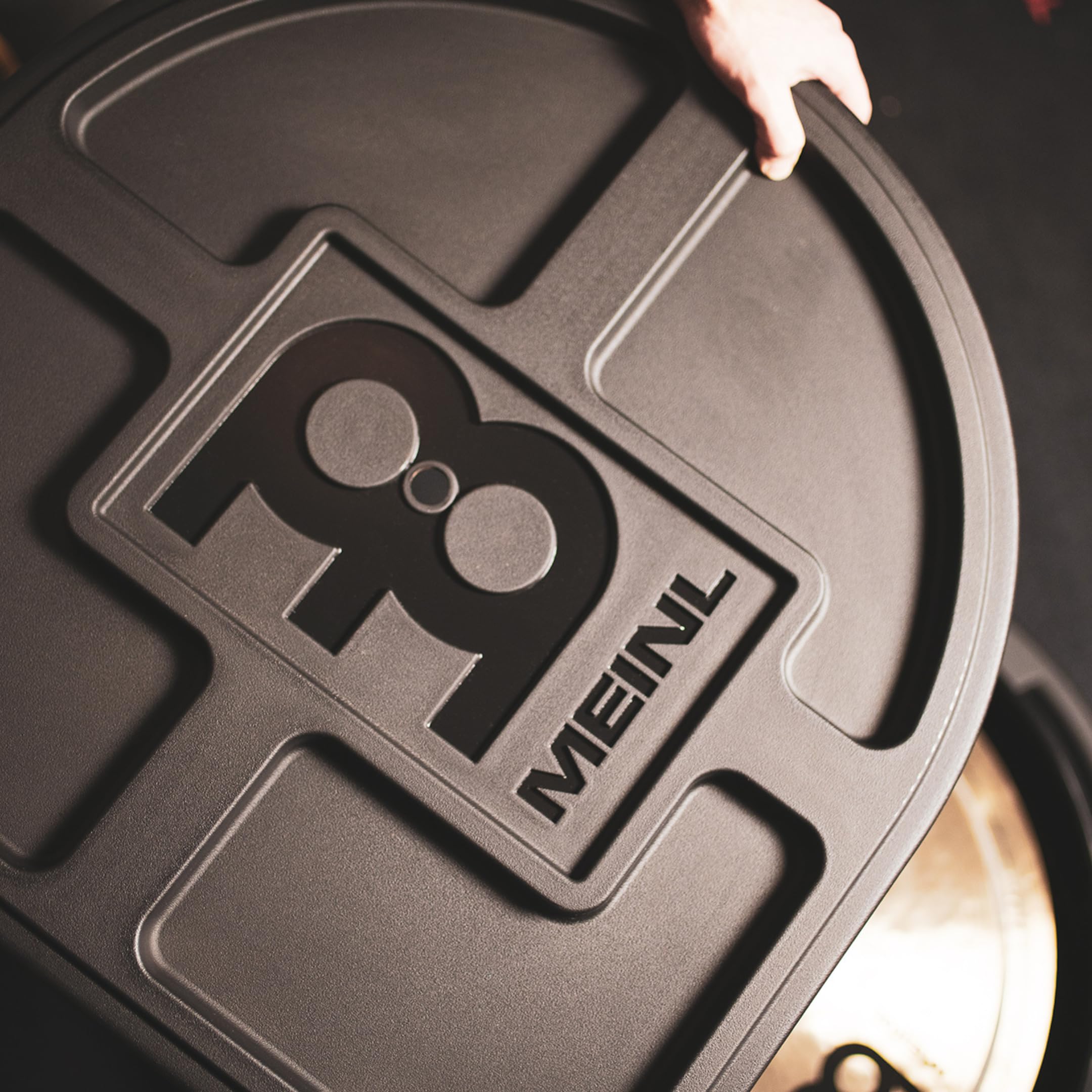 Meinl Cymbals 22 pollici Pro Cymbal Case (55,88cm) Borsa Rigida per 9 Piatti – Custodia – con 8 Divisori e maniglia Resistente (MCC22)