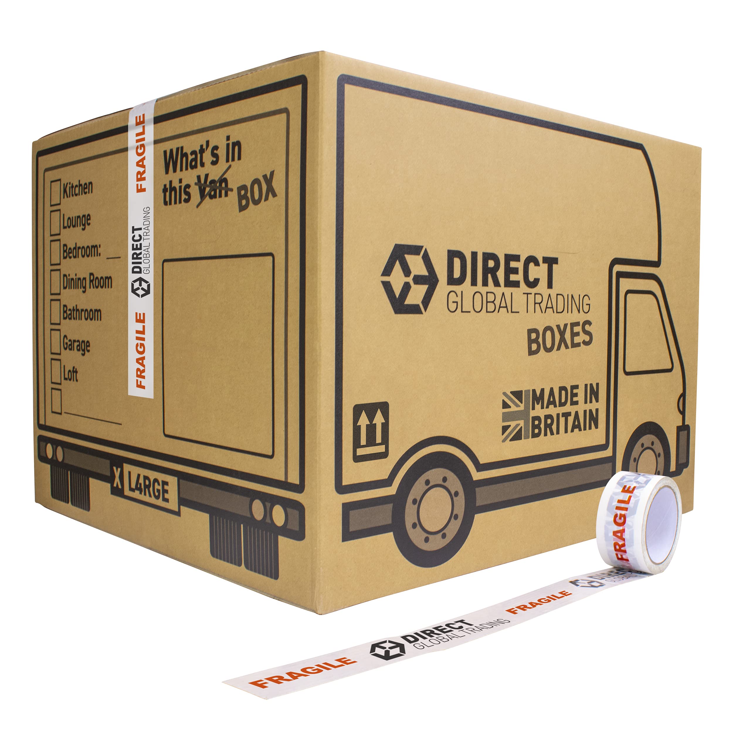 Buy 15 Strong Extra Large Cardboard Storage Packing Moving House Boxes